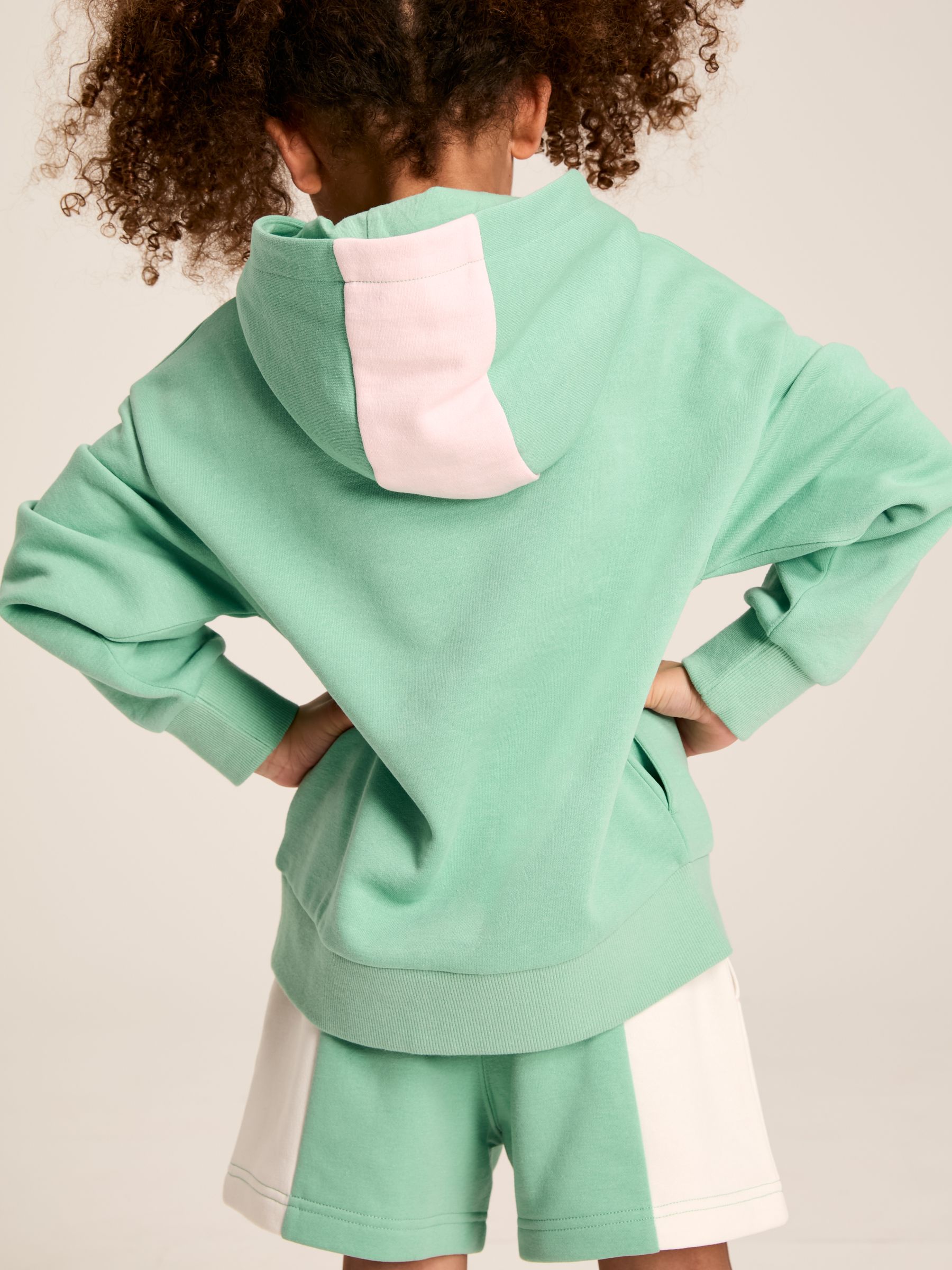 Pippa Green Colour Block Jersey Shorts - Image 2 of 8