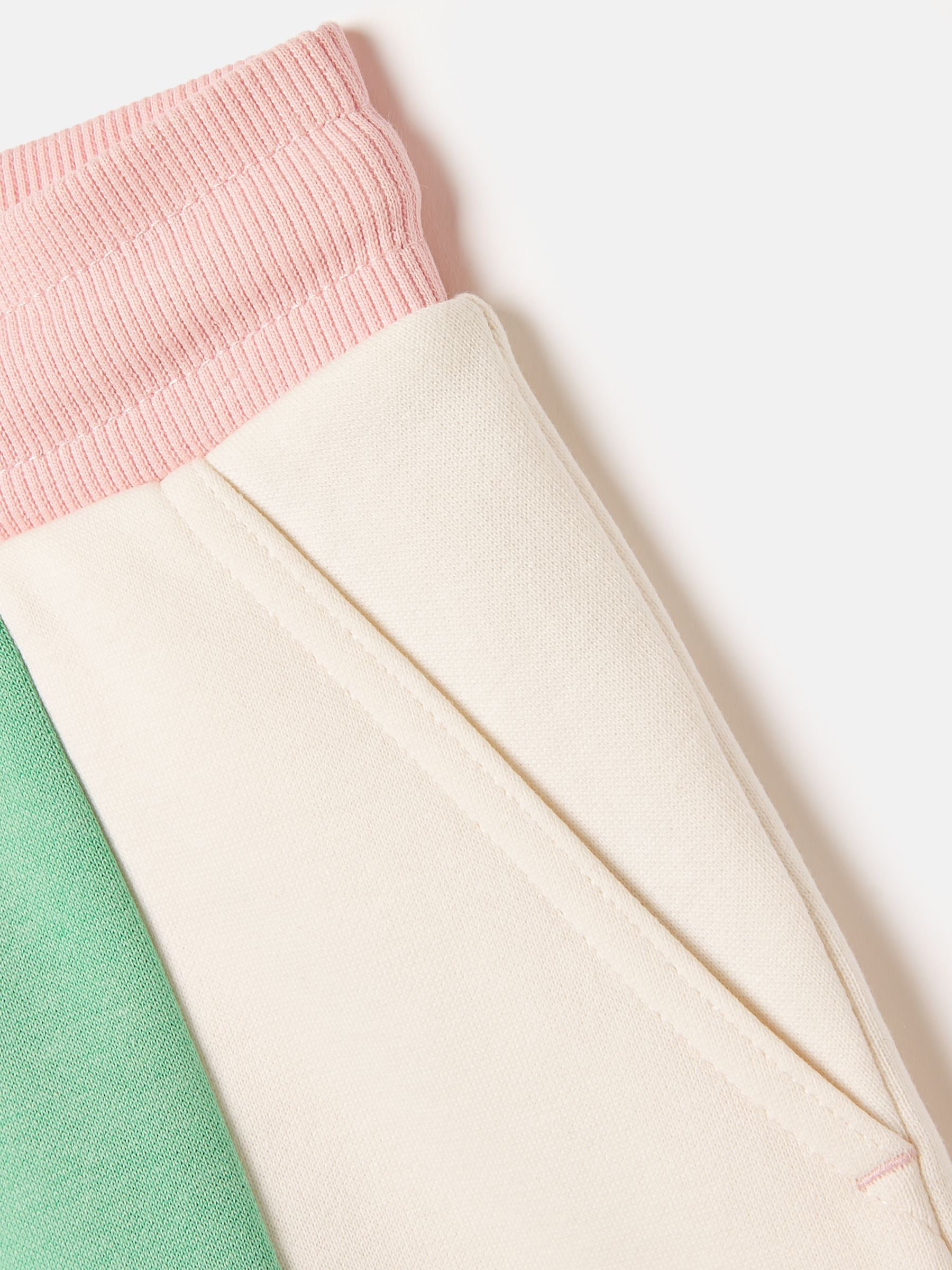 Pippa Green Colour Block Jersey Shorts - Image 7 of 8