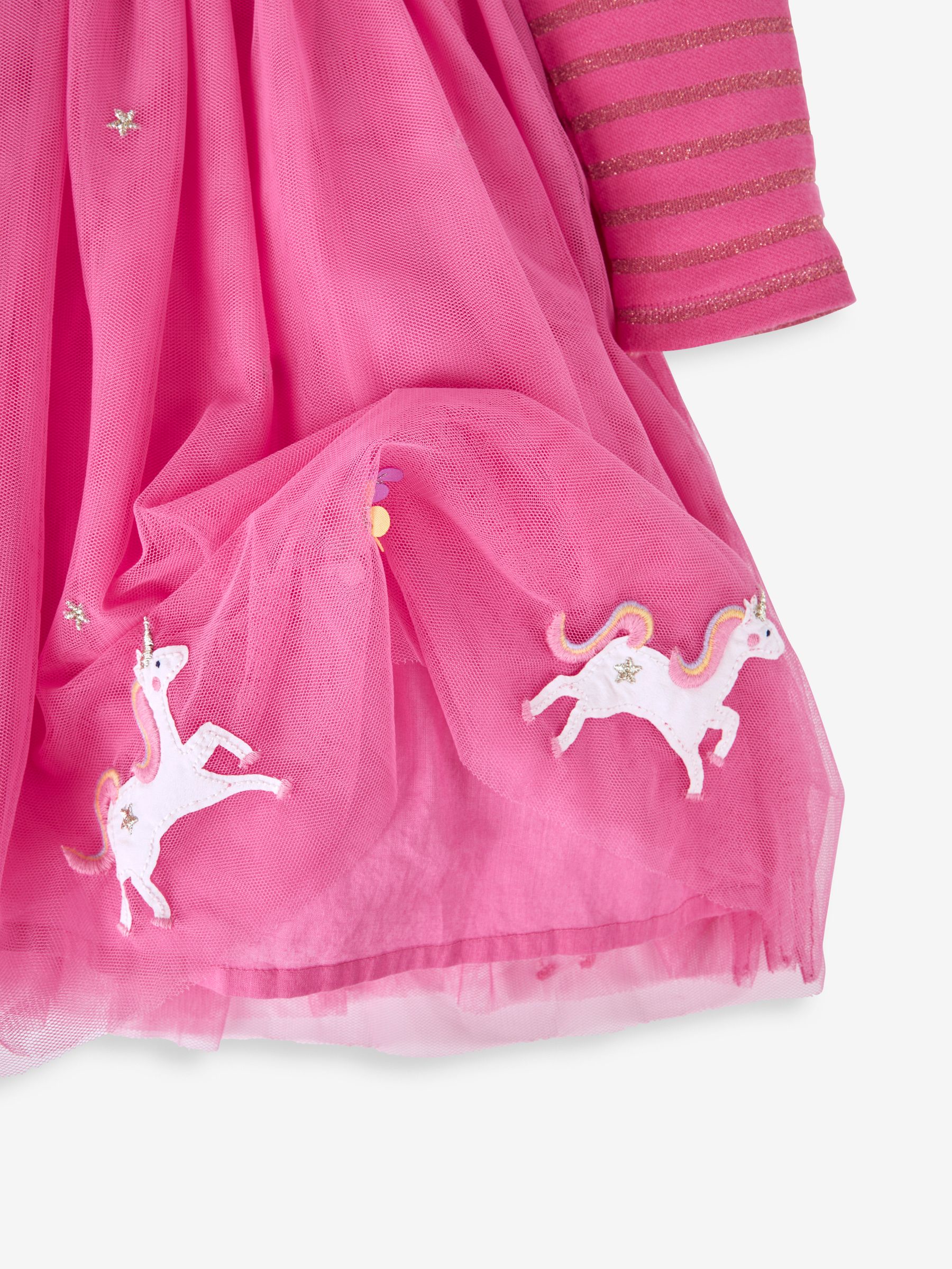 Fuchsia Pink Unicorn Party Dress - Image 4 of 7