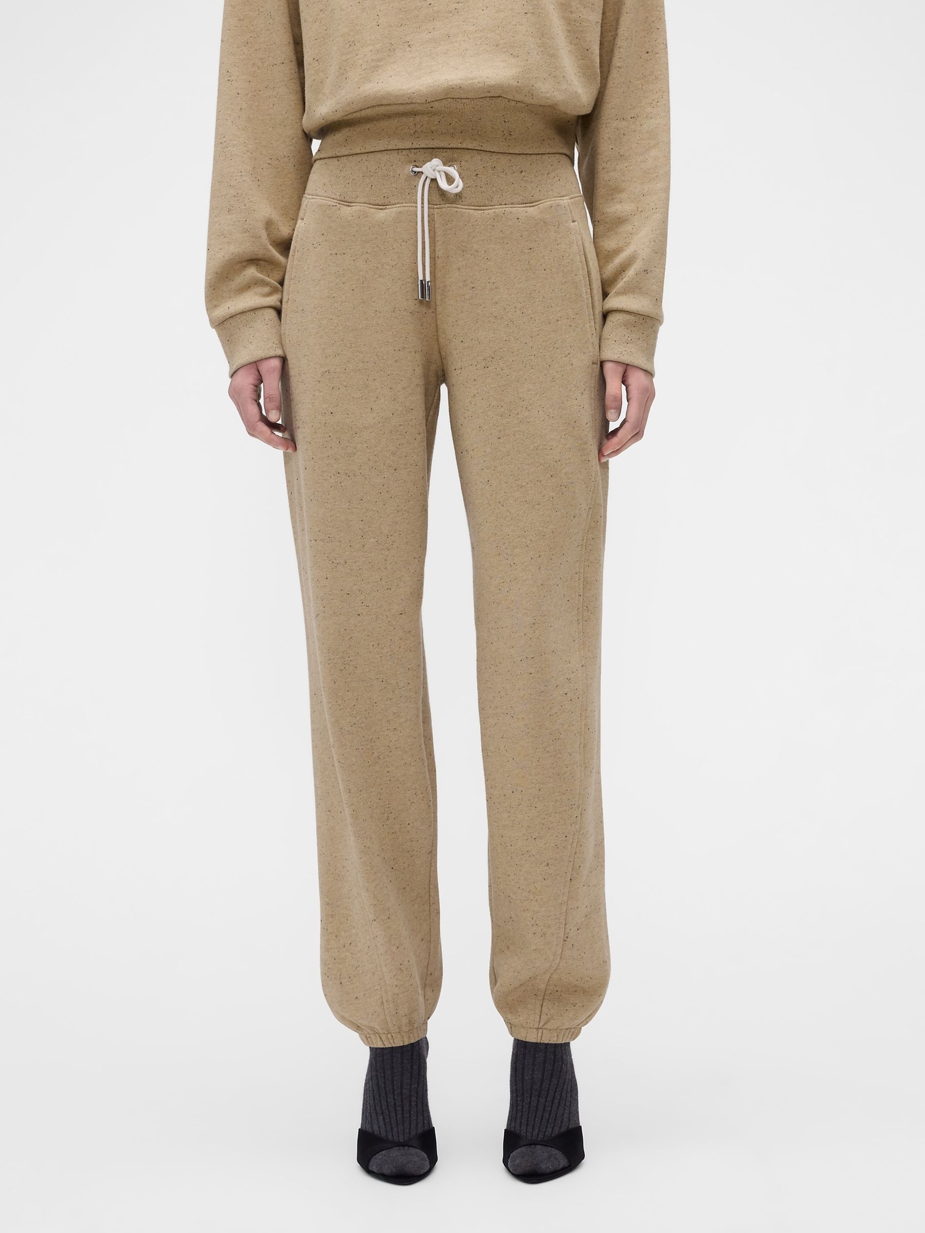 Gap x Victoria Beckham Sand Heavyweight Logo Joggers - Image 2 of 7
