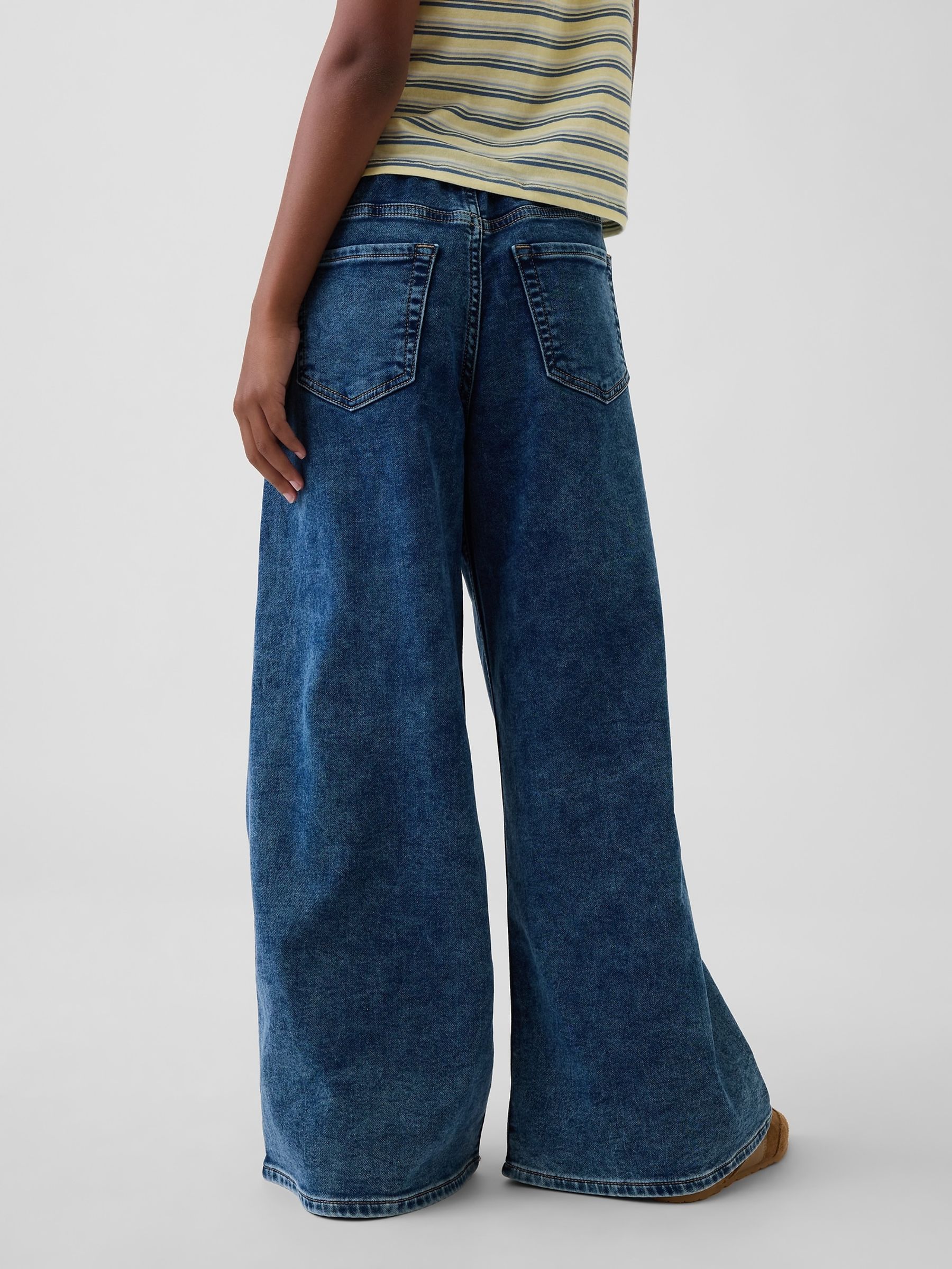 Medium Wash Low Rise Easy Baggy Jeans - Image 2 of 6