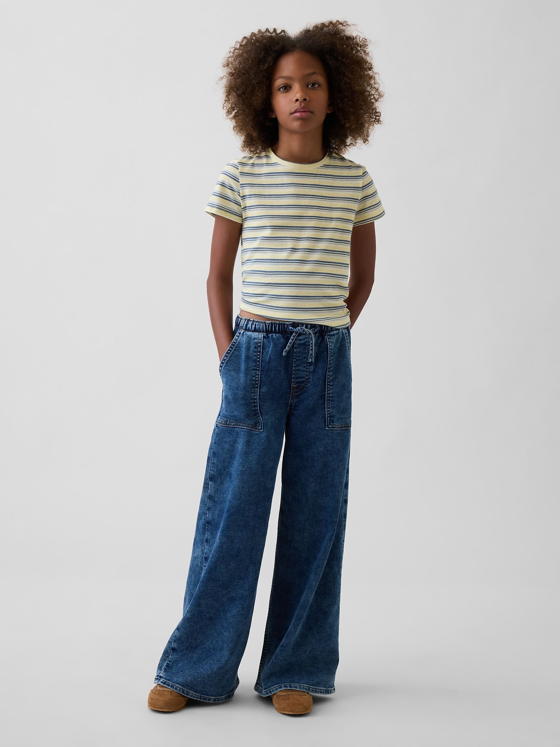 Medium Wash Low Rise Easy Baggy Jeans - Image 3 of 6