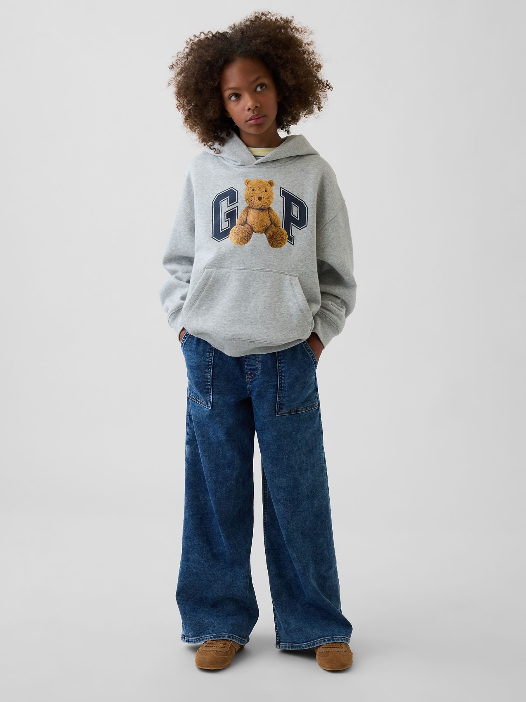 Medium Wash Low Rise Easy Baggy Jeans - Image 4 of 6