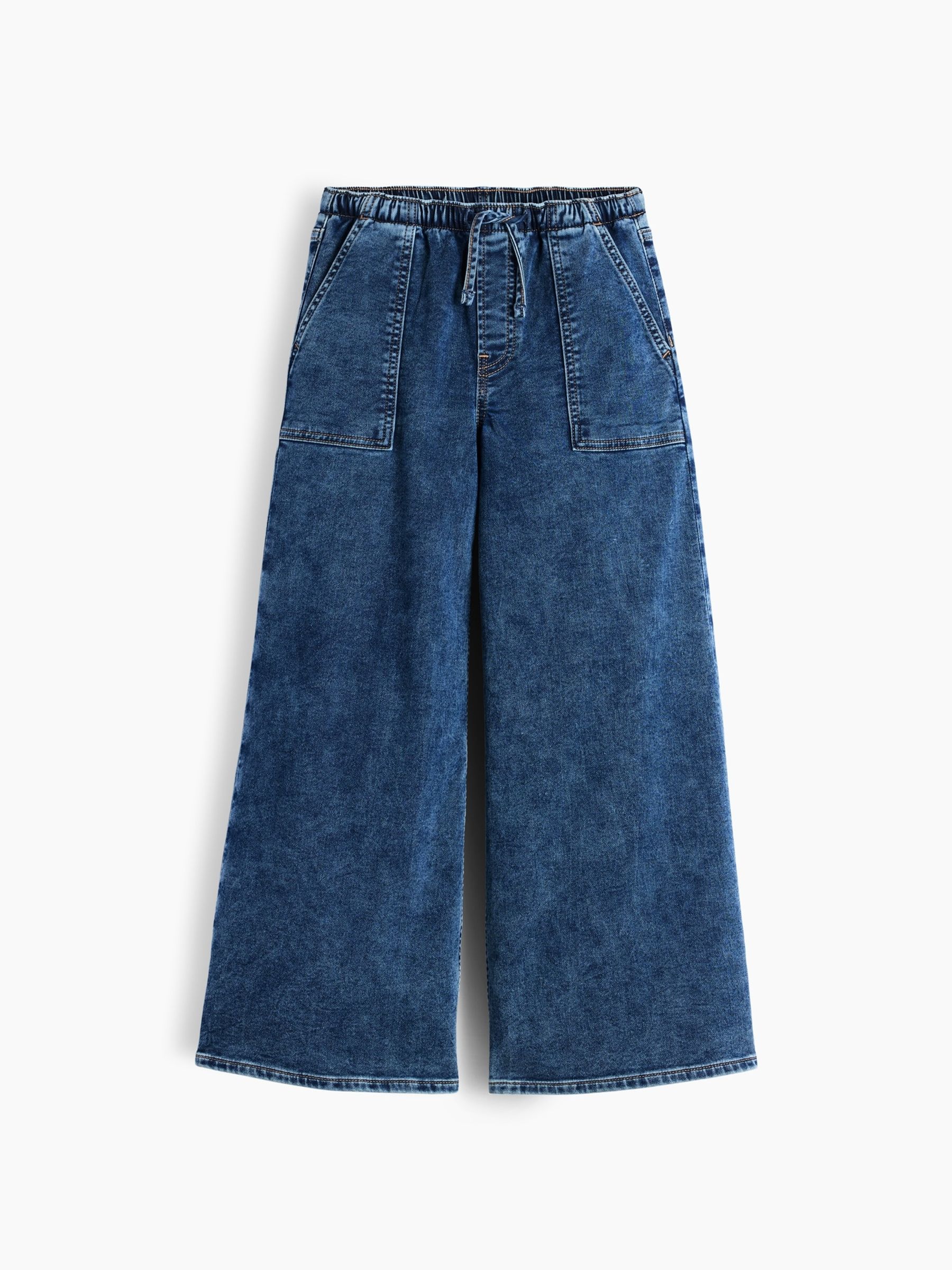 Medium Wash Low Rise Easy Baggy Jeans - Image 5 of 6
