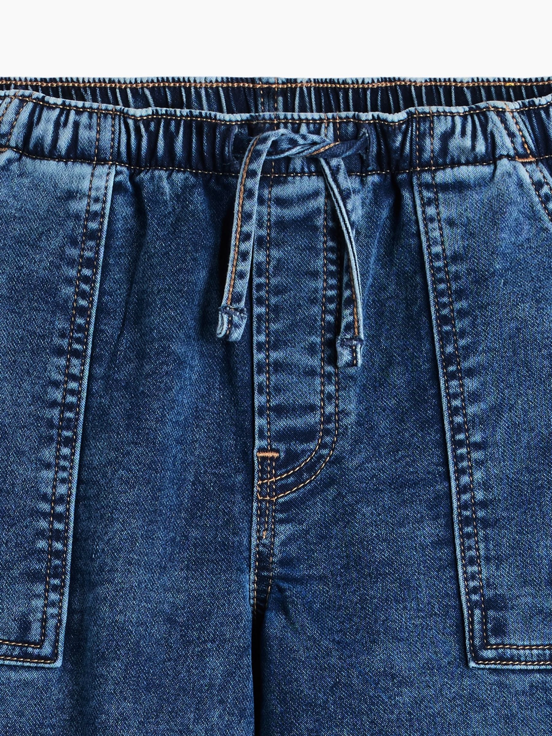 Medium Wash Low Rise Easy Baggy Jeans - Image 6 of 6