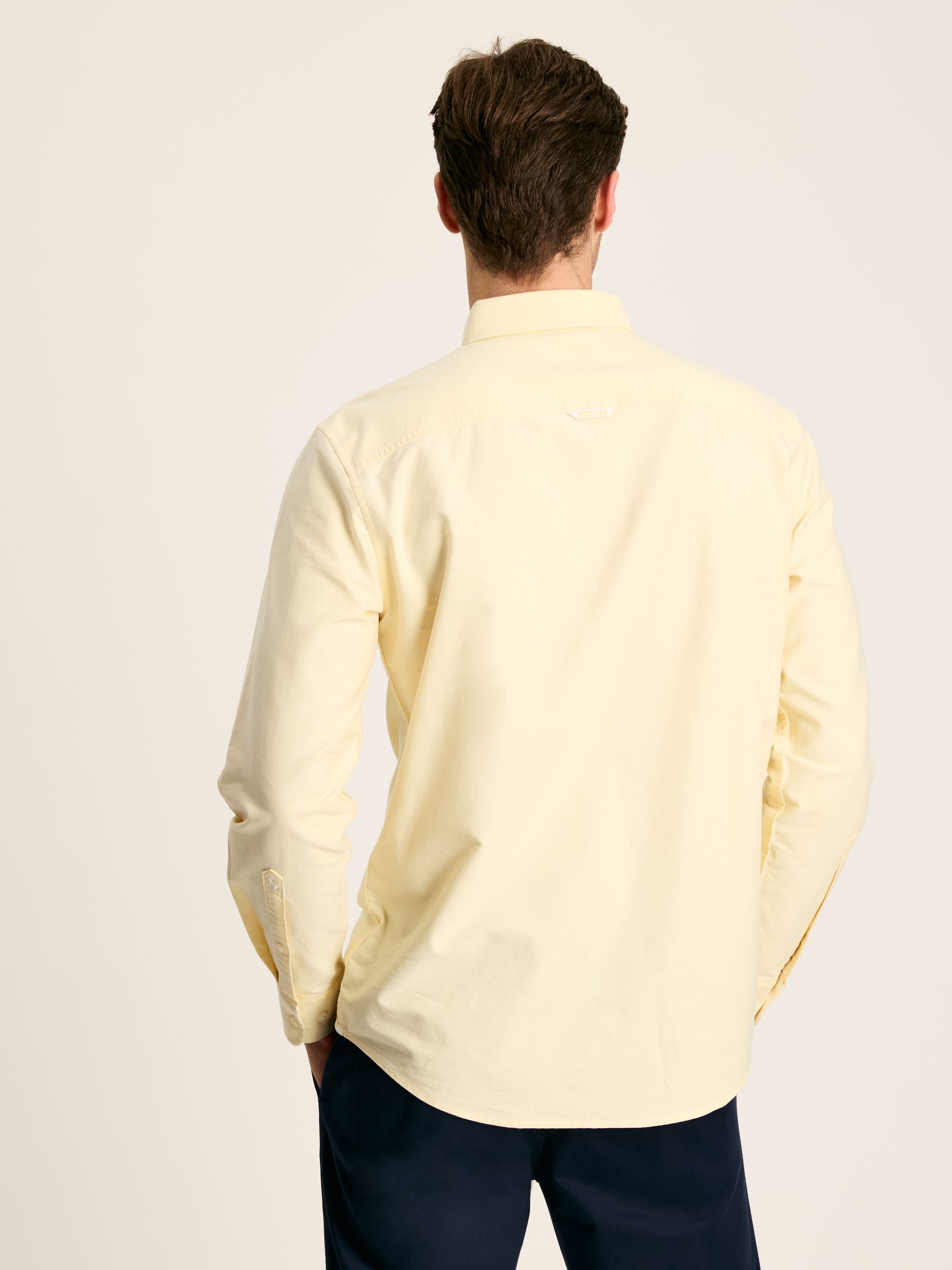 Oxford Yellow Long Sleeve Classic Fit Shirt - Image 3 of 7