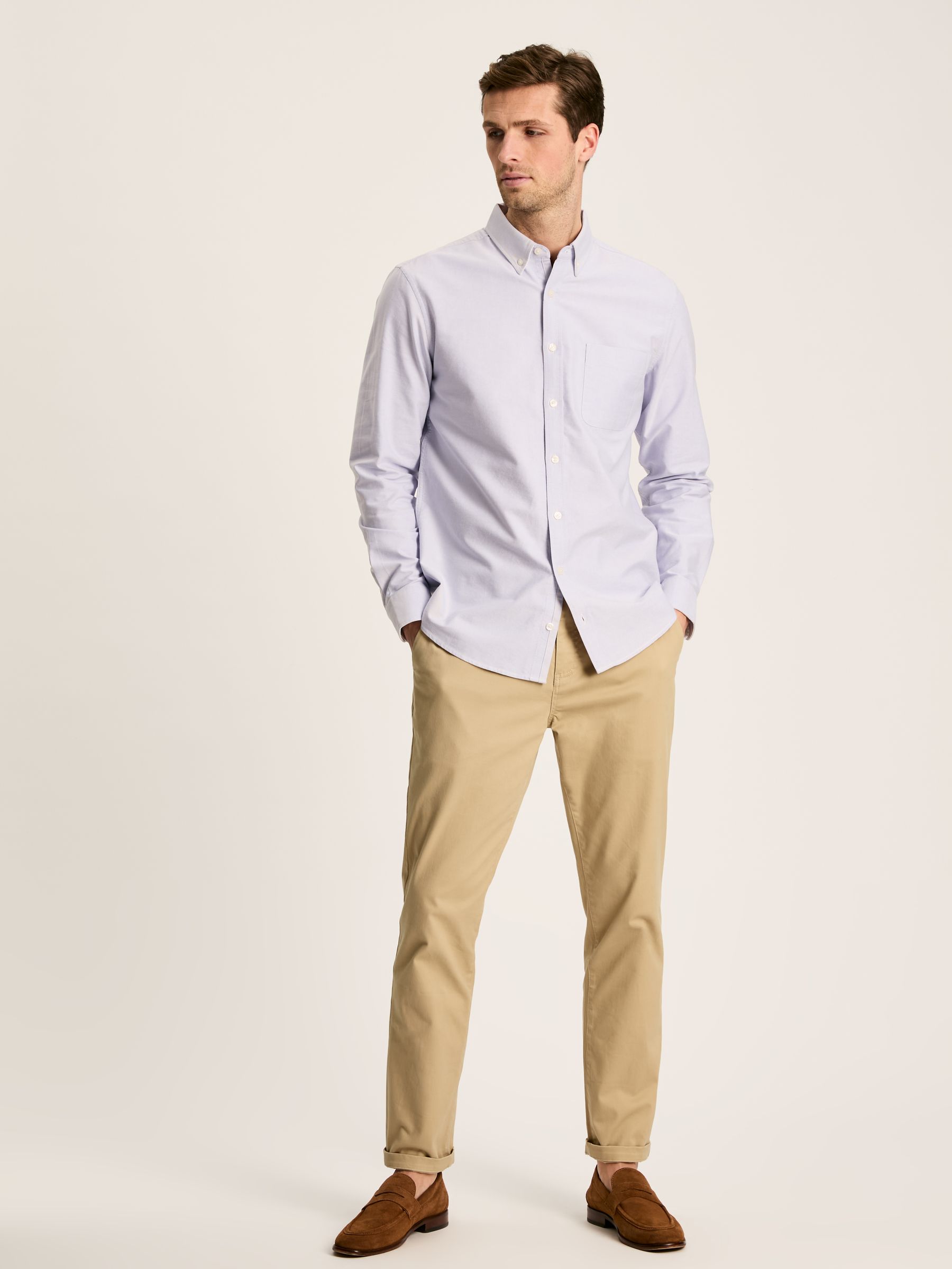 Oxford Purple Classic Fit Shirt - Image 4 of 7