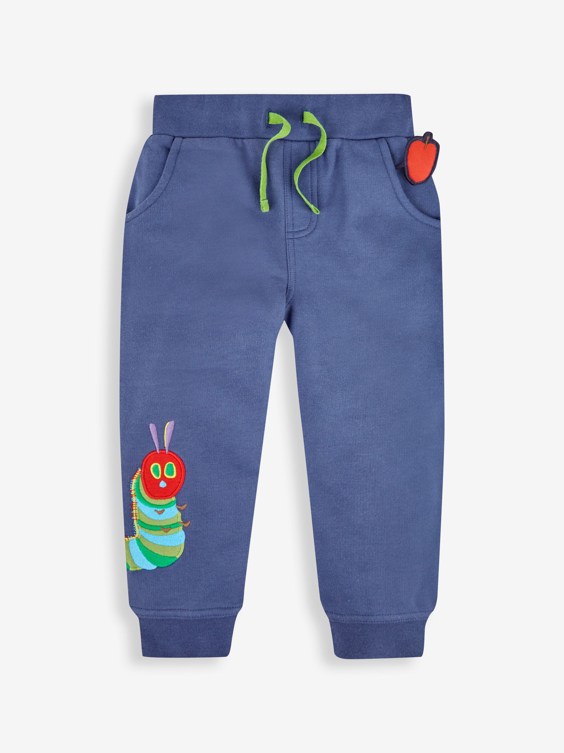 Indigo The Very Hungry Caterpillar Appliqué Hoodie & Joggers With Pet In Pocket - Image 4 of 7