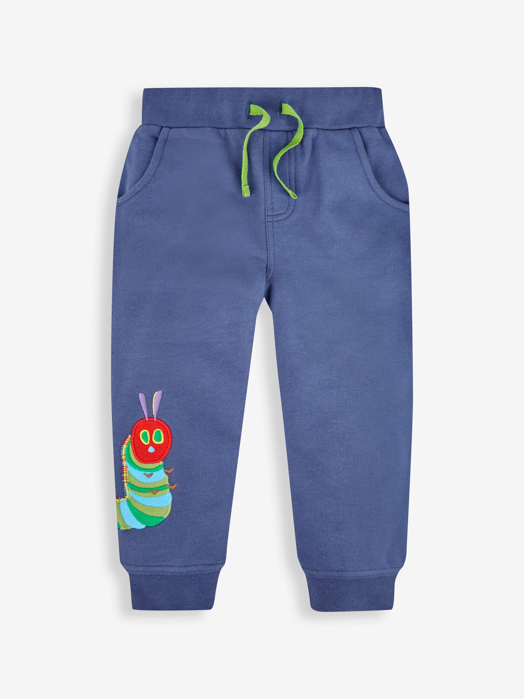 Indigo The Very Hungry Caterpillar Appliqué Hoodie & Joggers With Pet In Pocket - Image 5 of 7