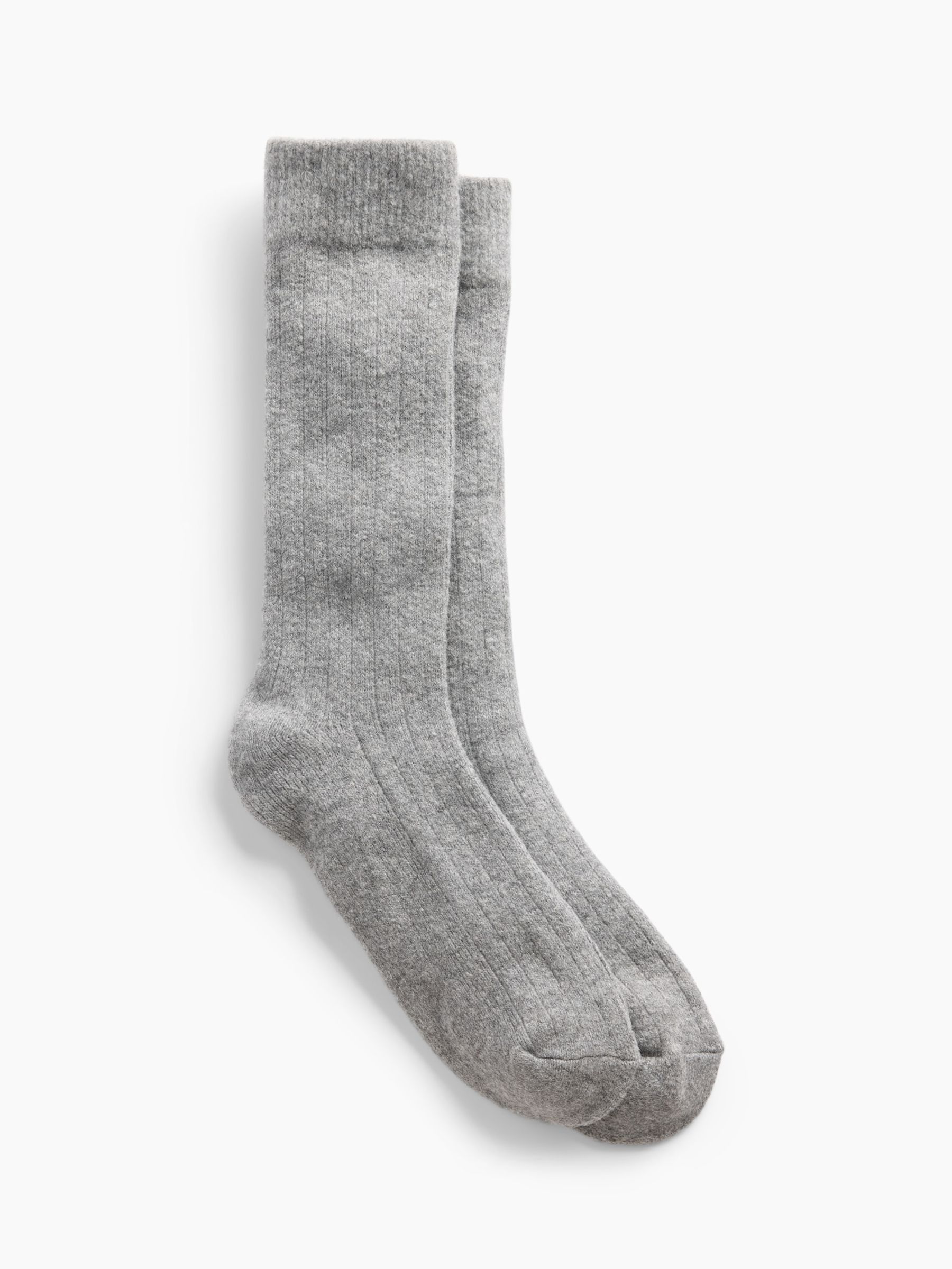 Grey CashSoft Crew Socks - Image 1 of 1