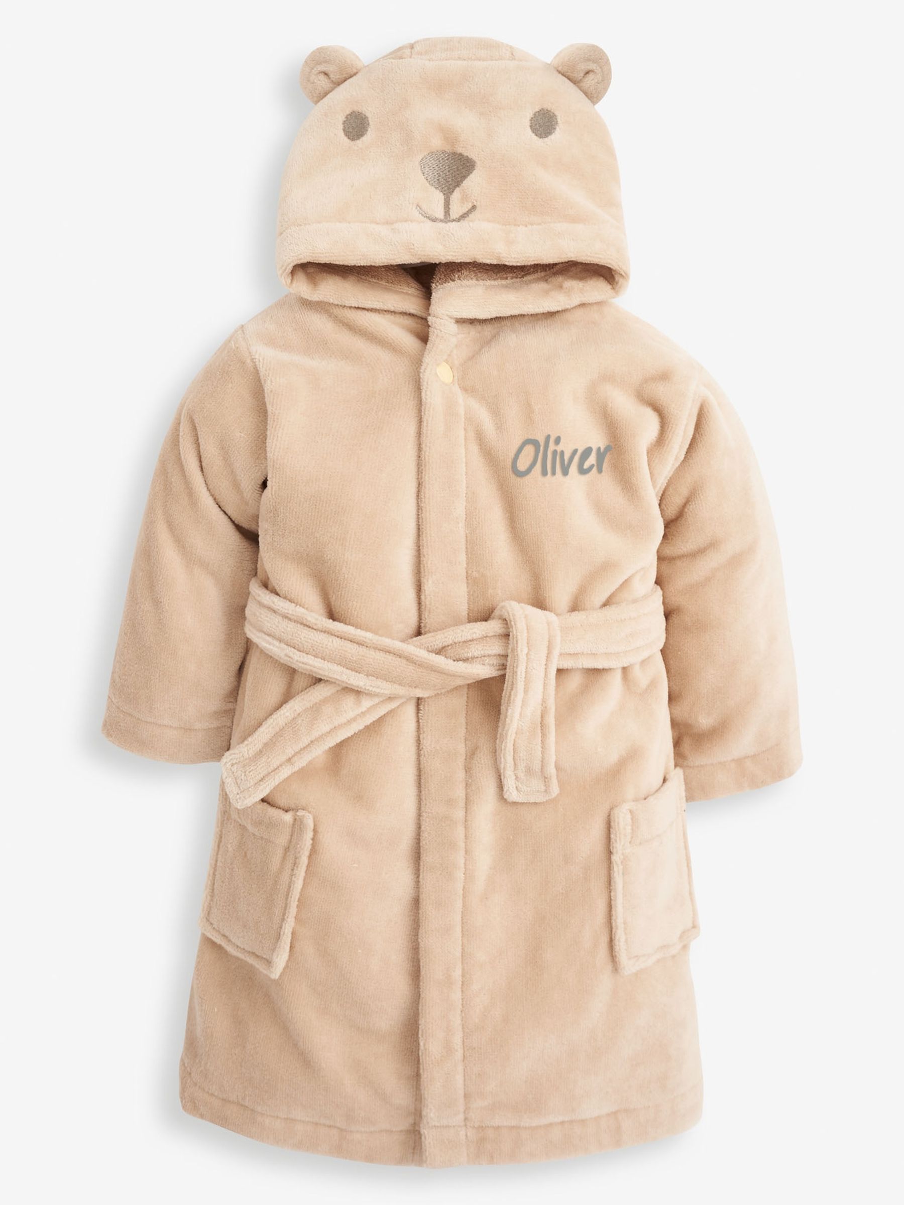 Mocha Mocha Bear Towelling Robe - Image 1 of 5