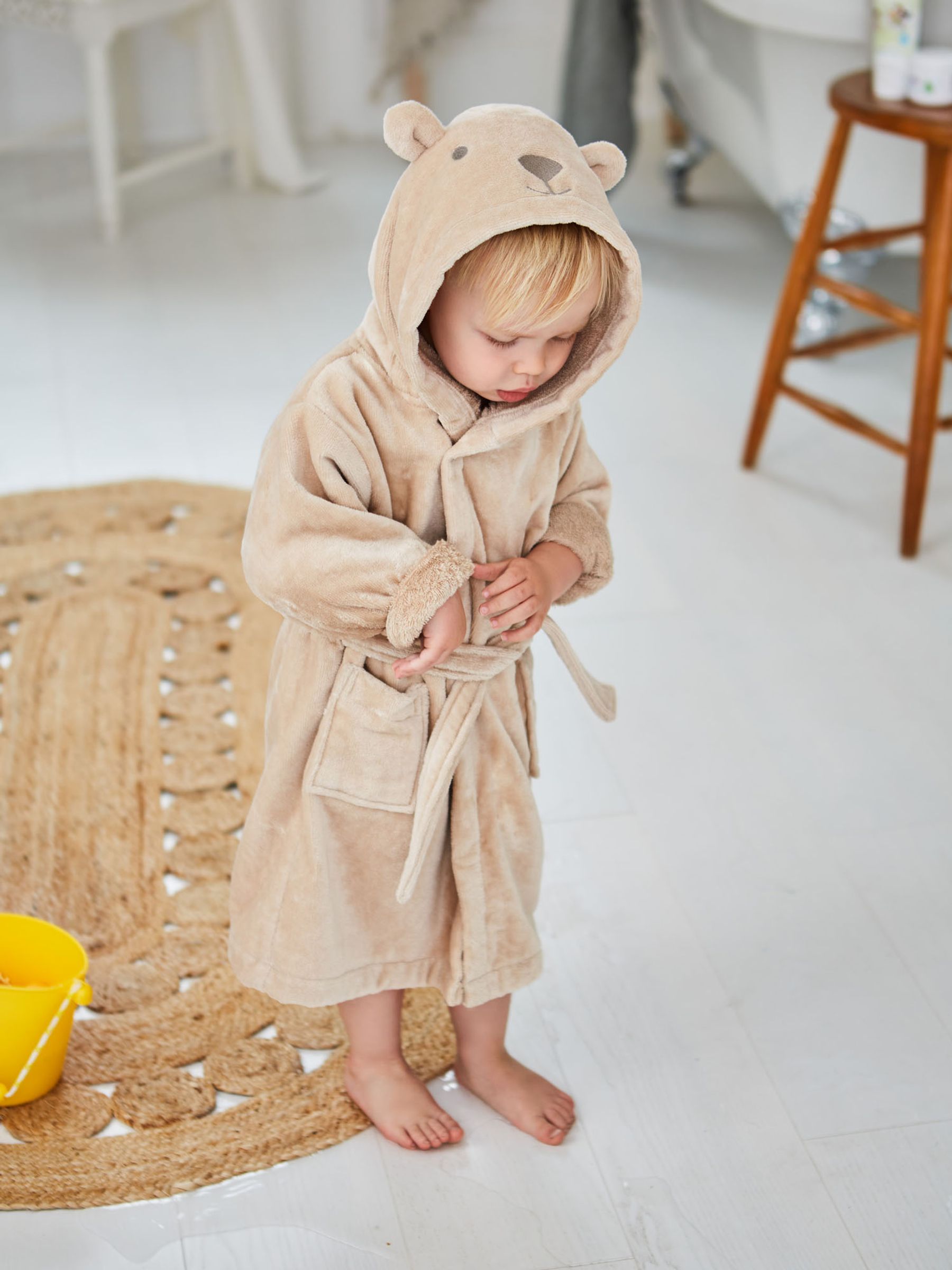 Mocha Mocha Bear Towelling Robe - Image 4 of 5