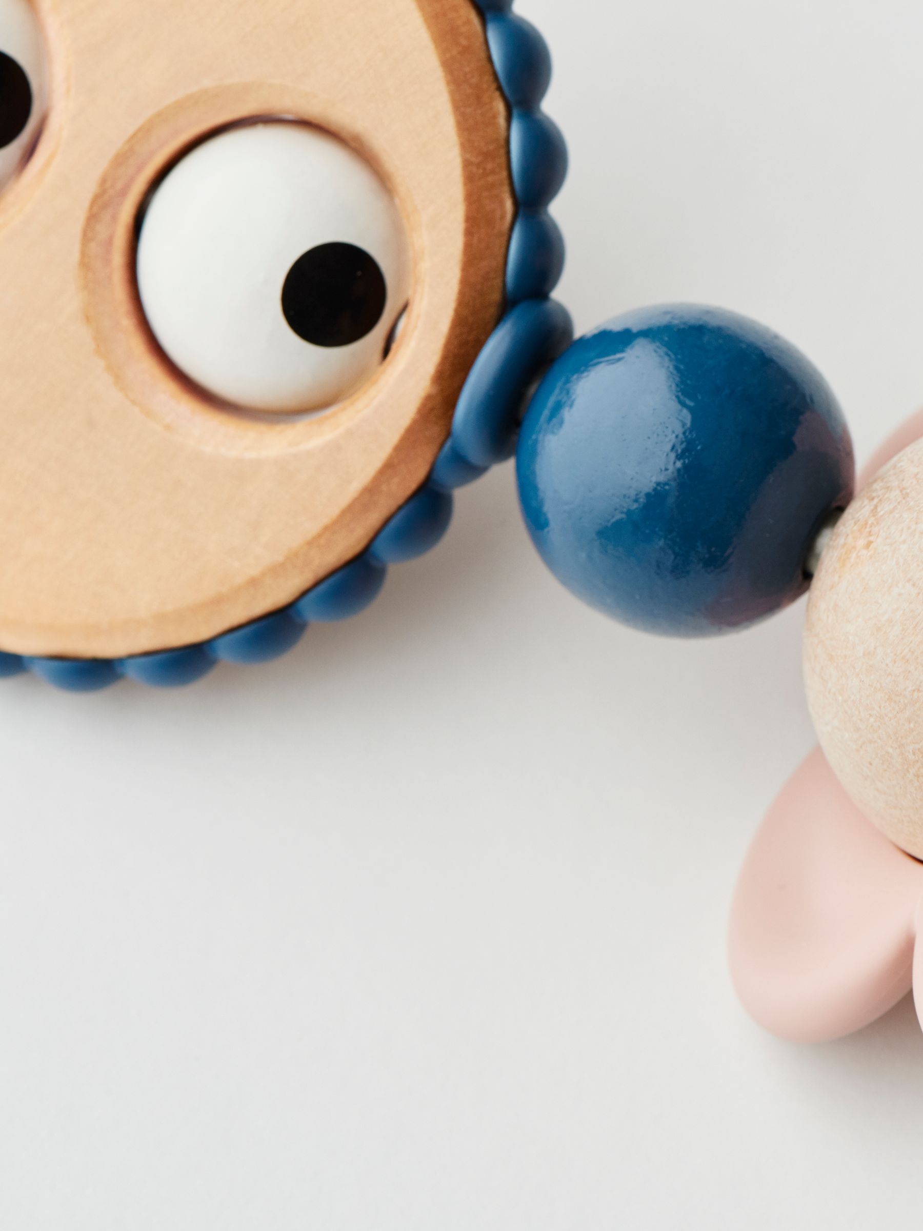 BabyBjörn Natural Toy for Bouncer Googly Eyes Pastels - Image 3 of 4