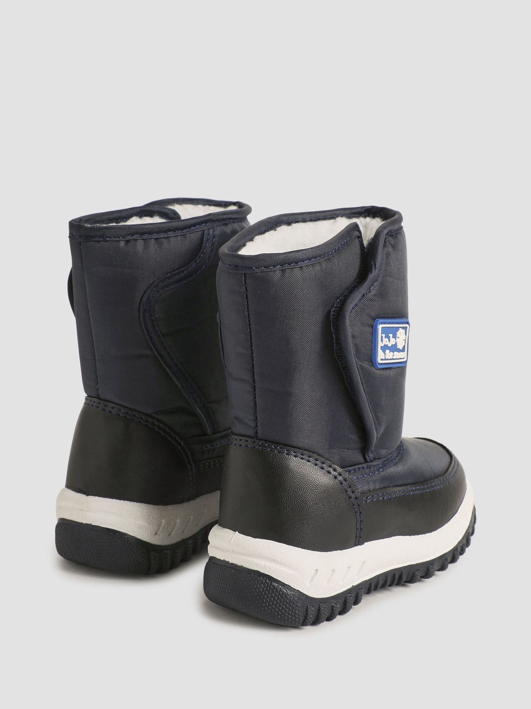 Navy Cosy Snow Boots - Image 2 of 4