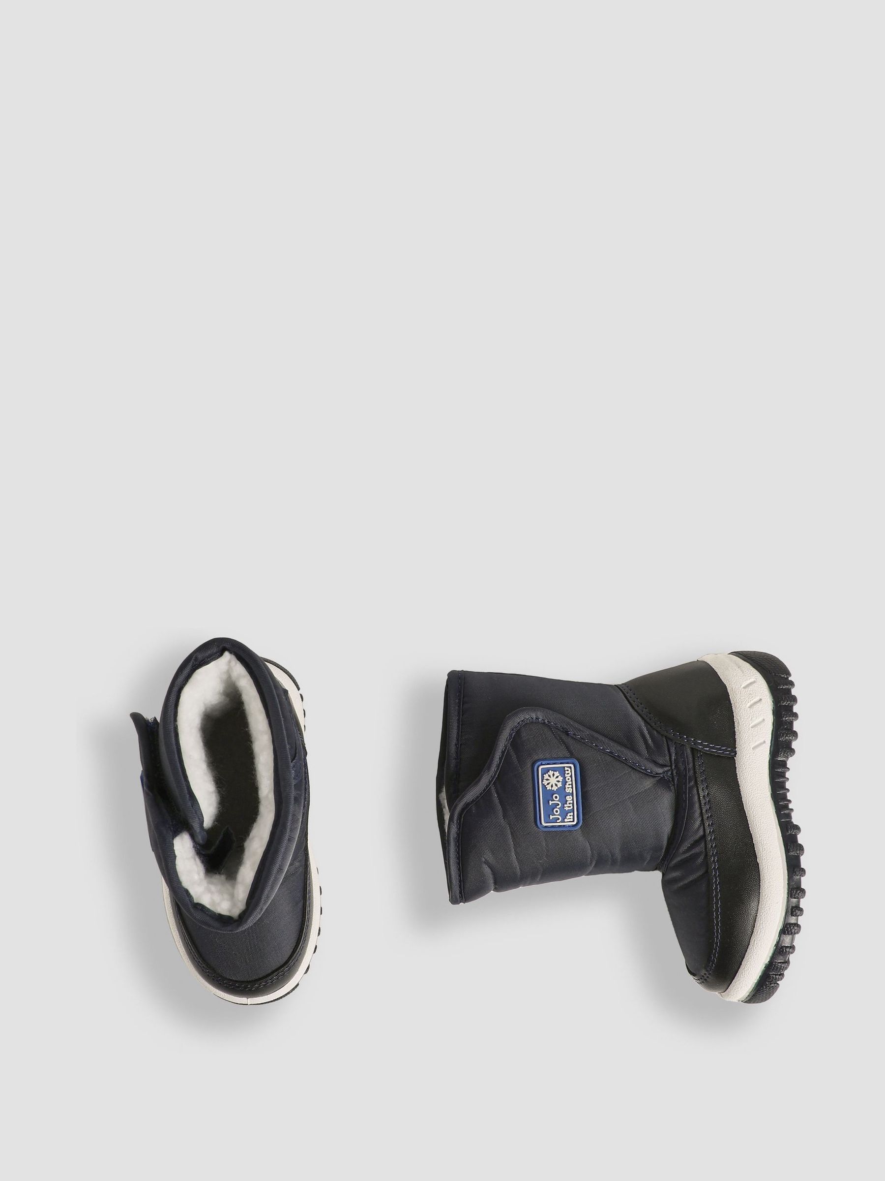 Navy Cosy Snow Boots - Image 3 of 4