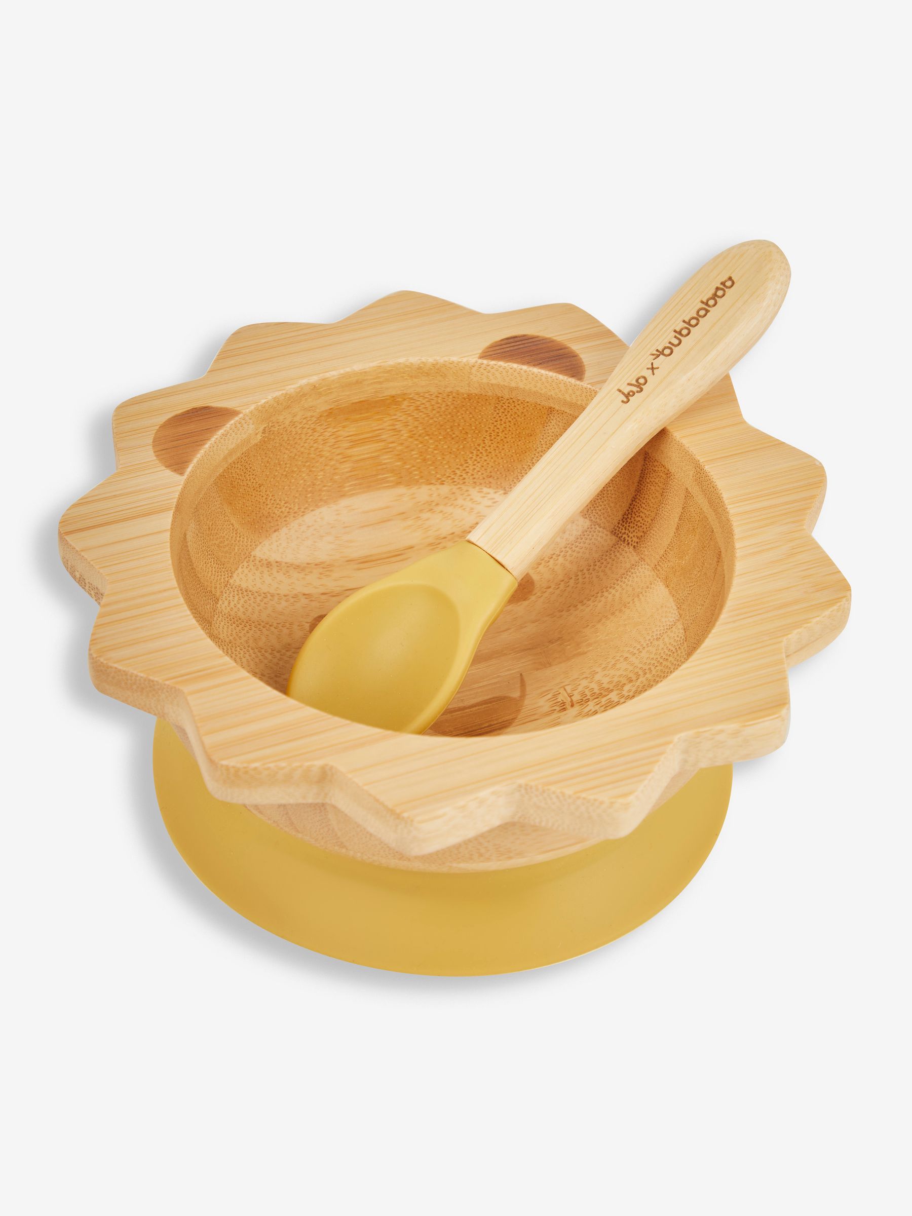 Lion Bamboo Suction Bowl & Spoon Set - Image 1 of 2