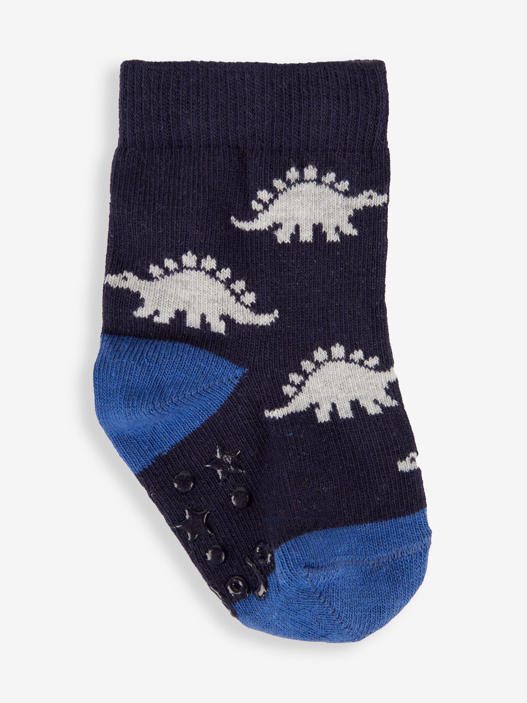 Navy 3-Pack Stegosaurus Socks - Image 4 of 4
