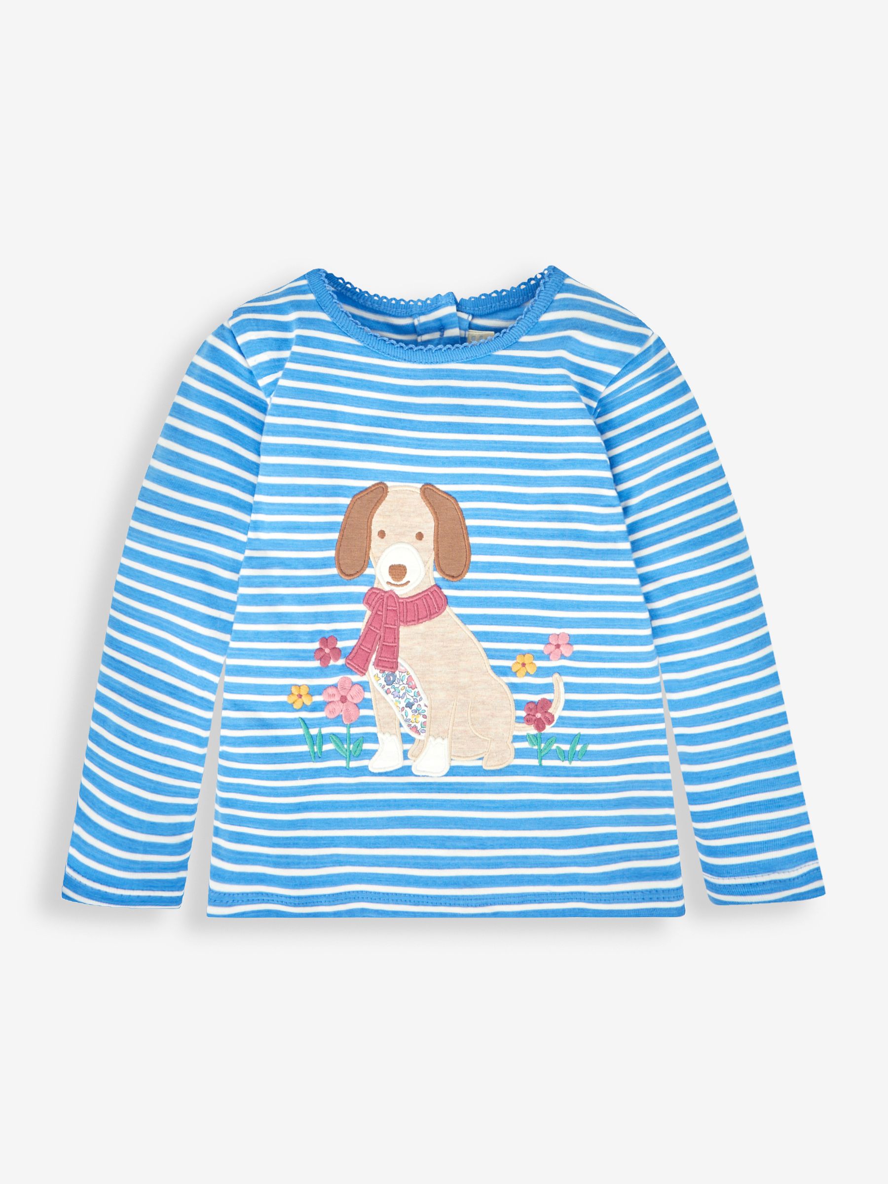 Blue Sausage Dog Appliqué Top - Image 1 of 2