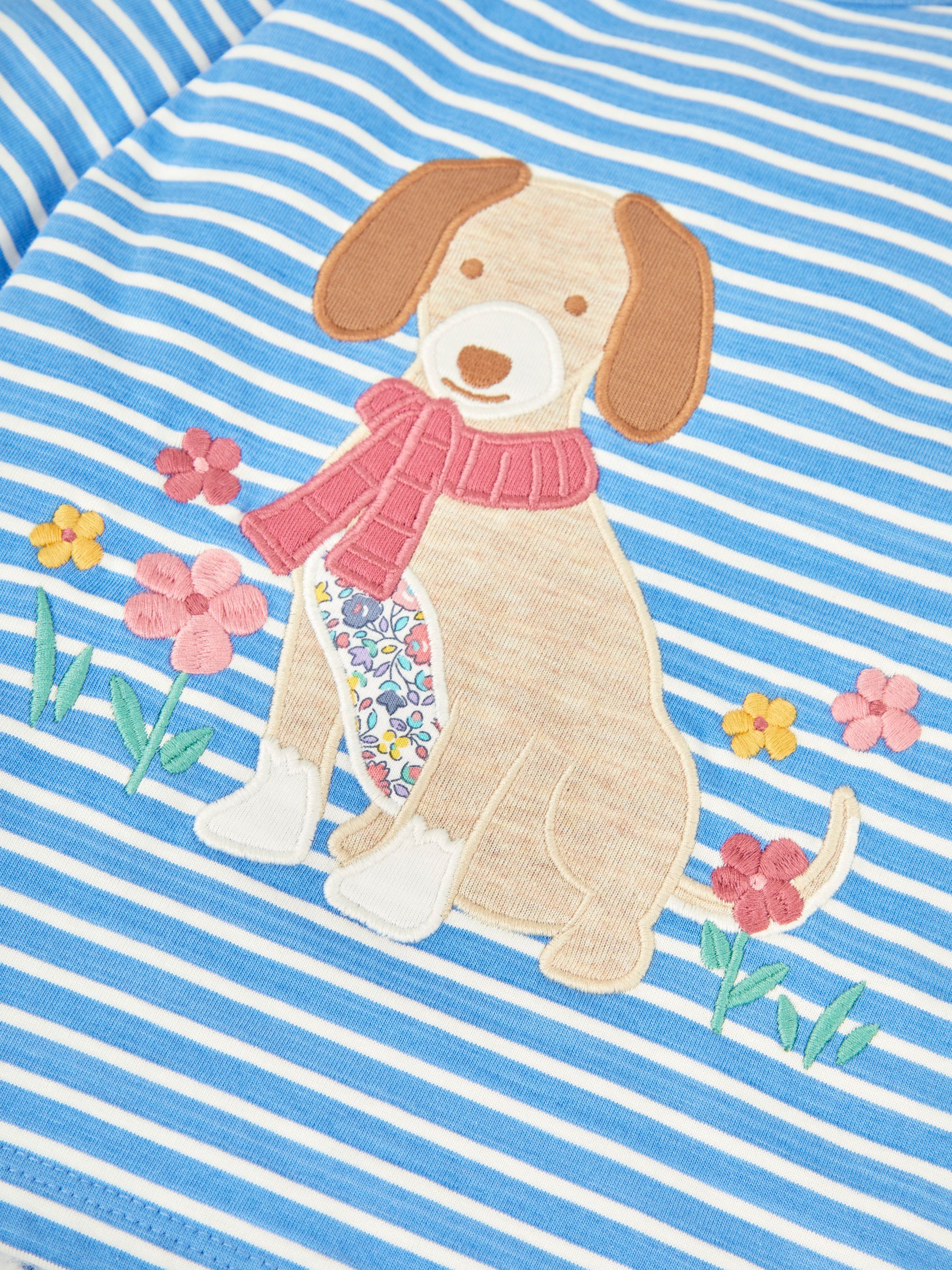 Blue Sausage Dog Appliqué Top - Image 2 of 2