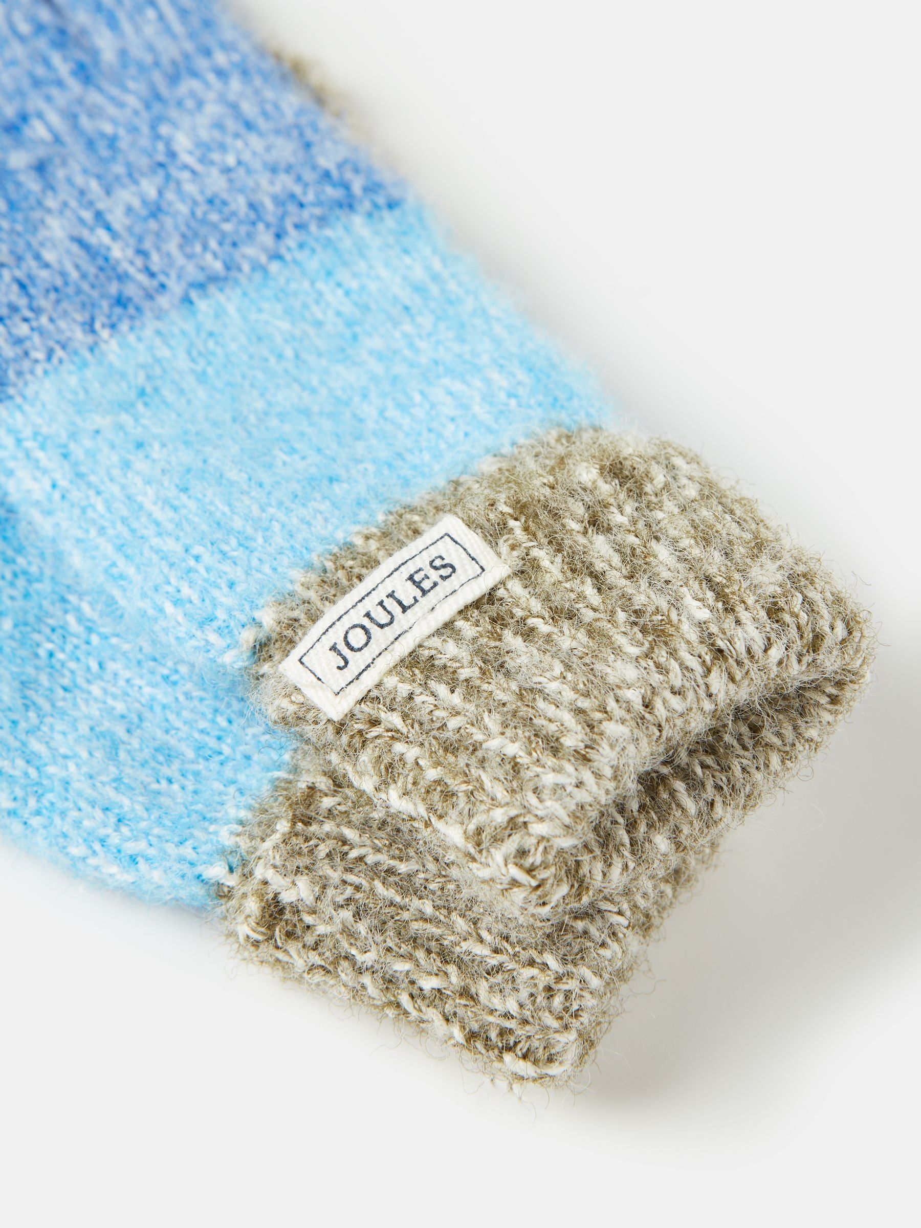 Kids' Wanderer Blue/Navy Knitted Gloves - Image 3 of 3
