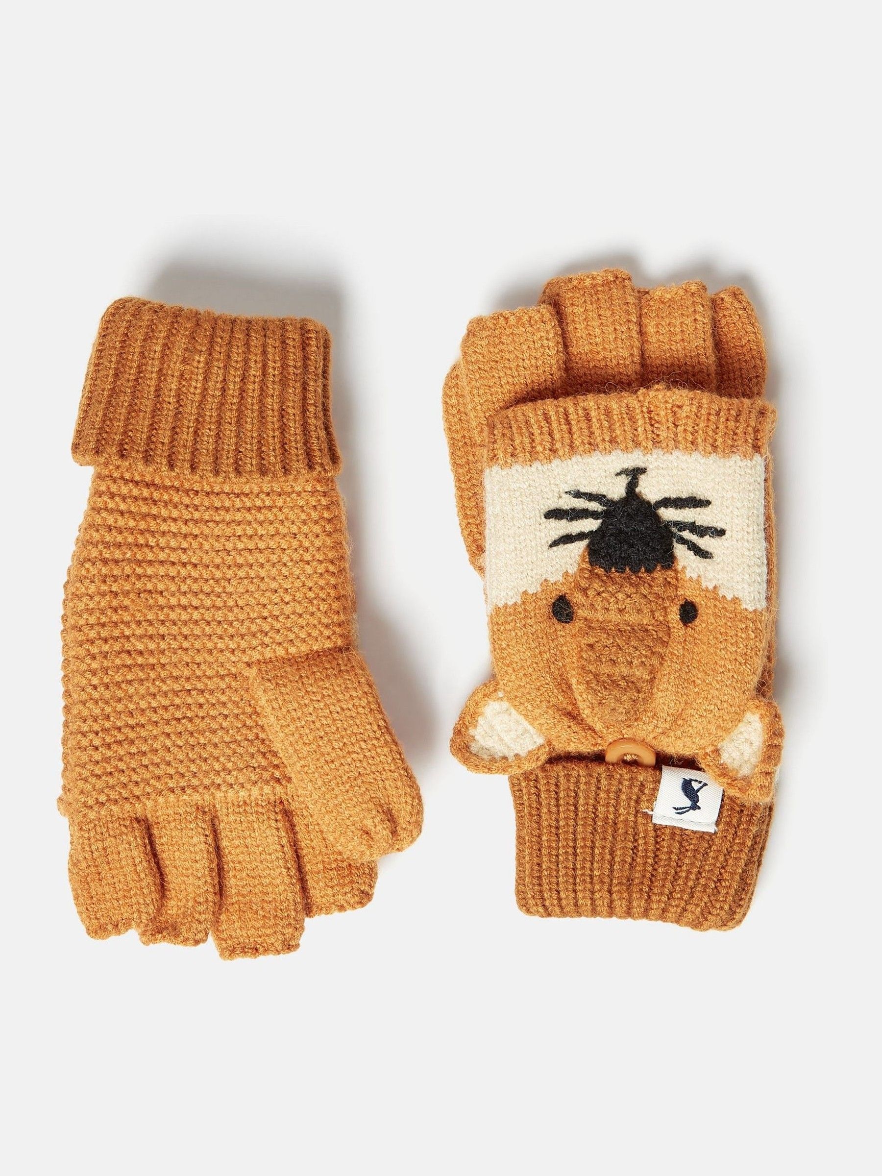 Carey Orange Fox Character Gloves - Image 1 of 3