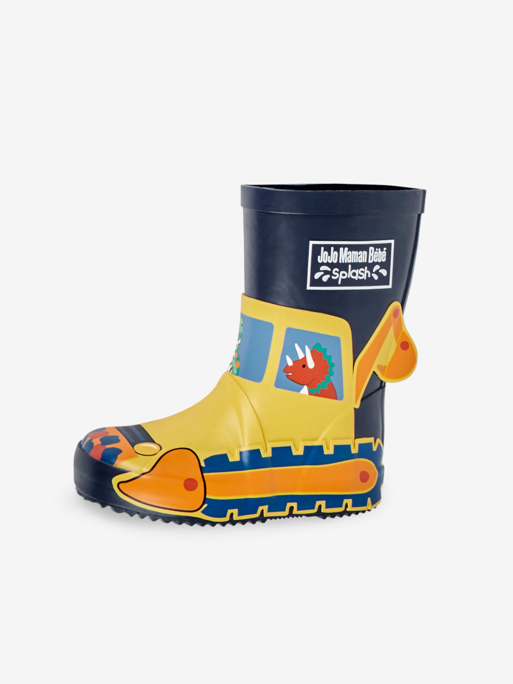 Navy Digger Printed Lined Wellies - Image 4 of 4
