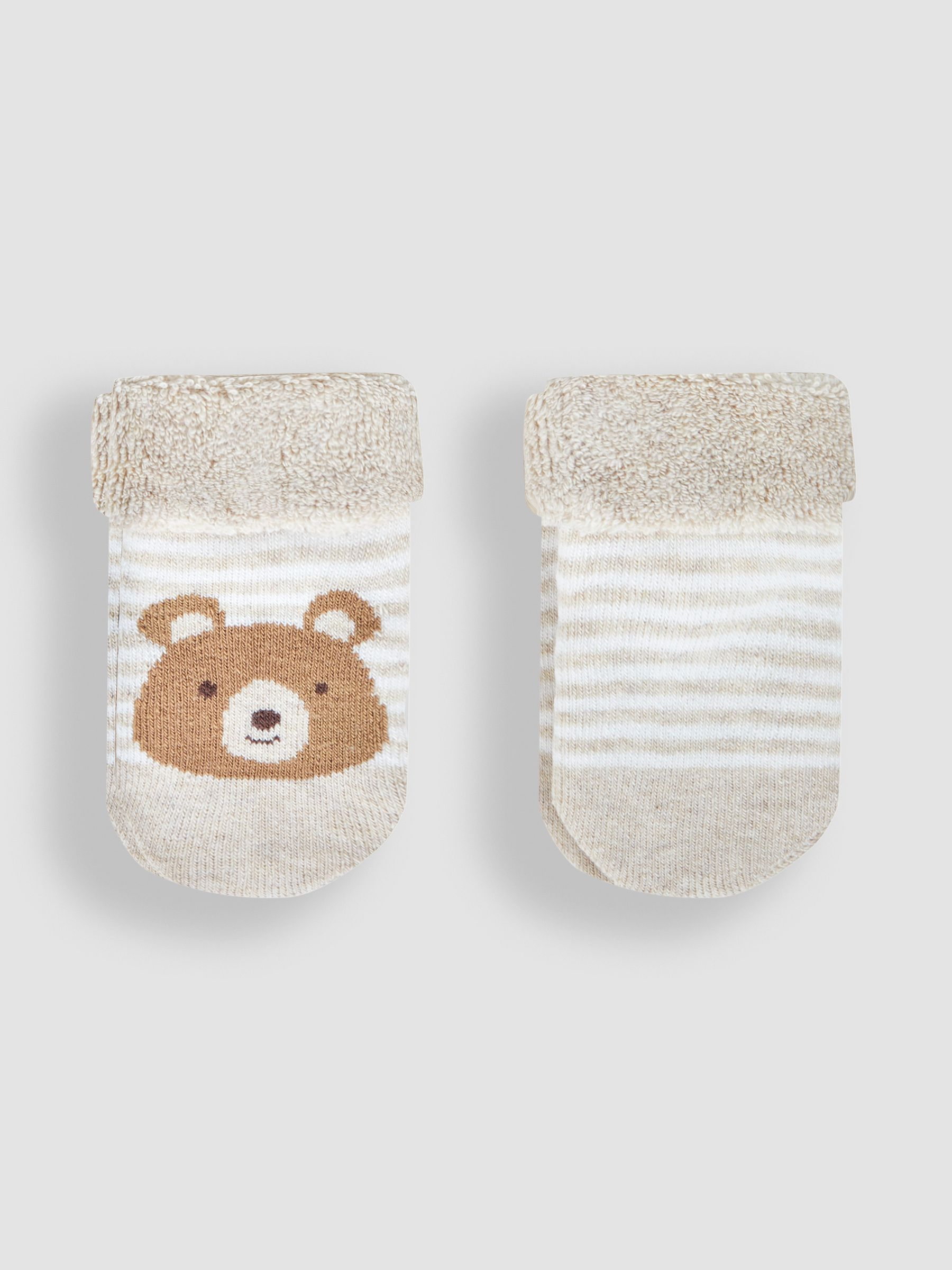 Natural Bear 2-Pack Baby Socks - Image 1 of 3
