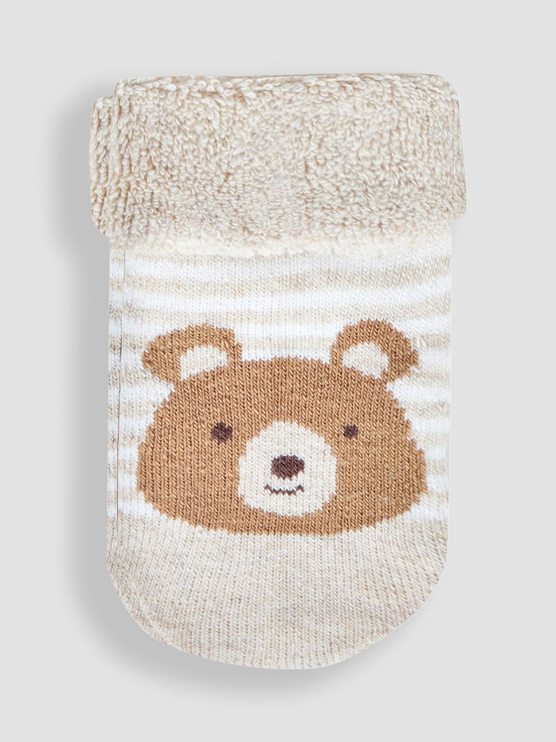 Natural Bear 2-Pack Baby Socks - Image 2 of 3