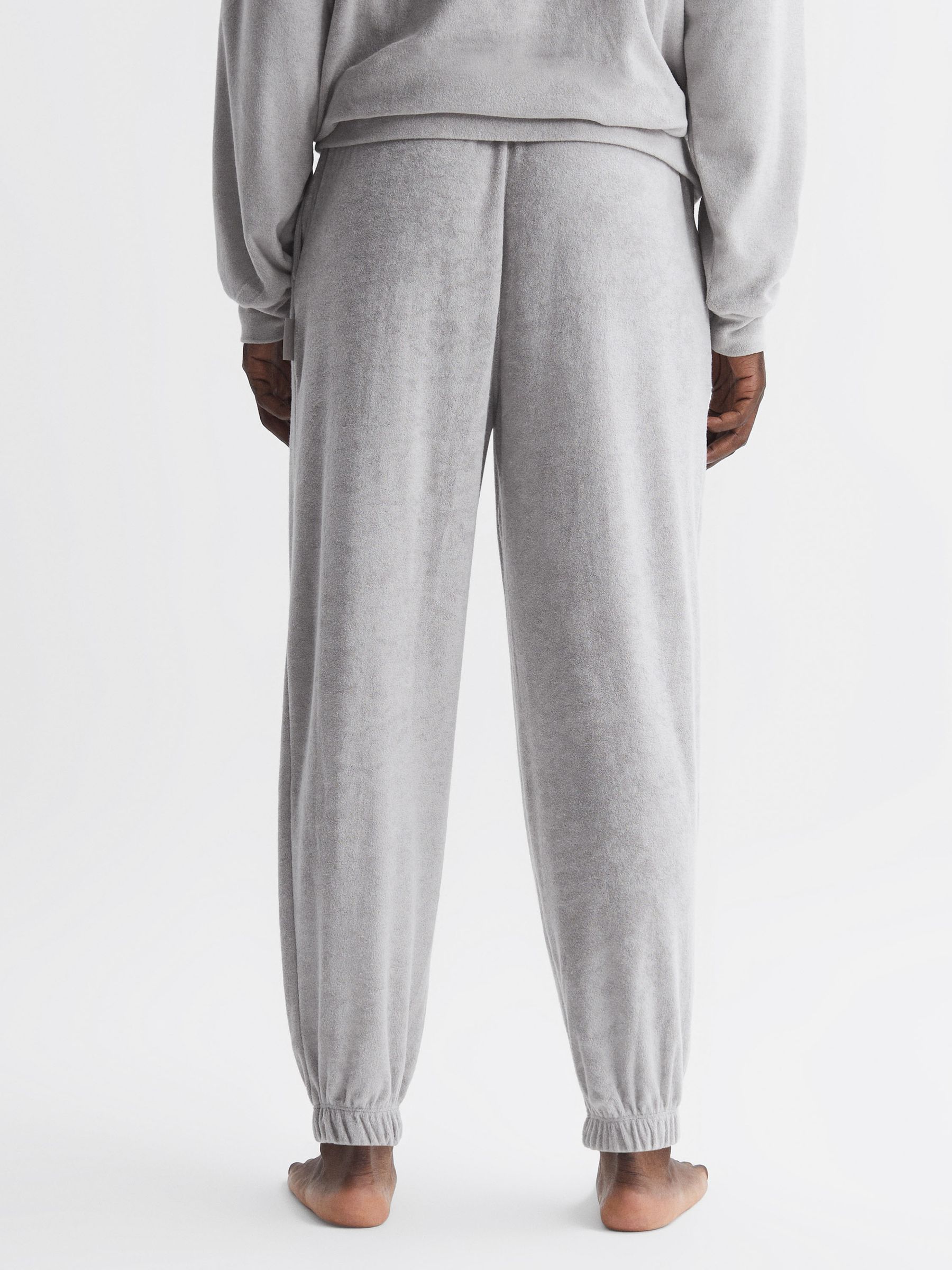 Calvin Klein Underwear Terry Towelling Drawstring Joggers in Grey - Image 5 of 6