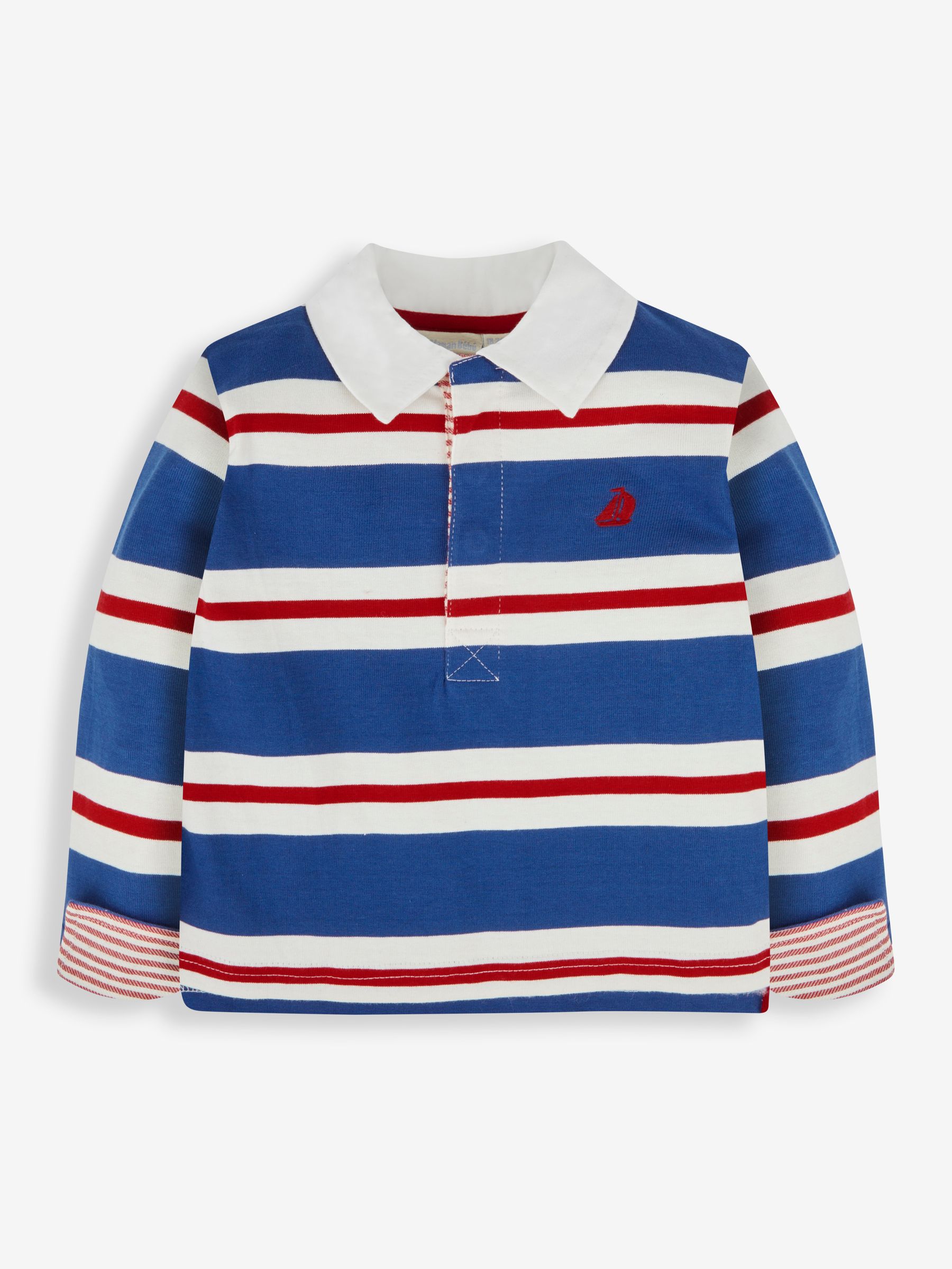Blue Stripe Rugby Top - Image 1 of 3