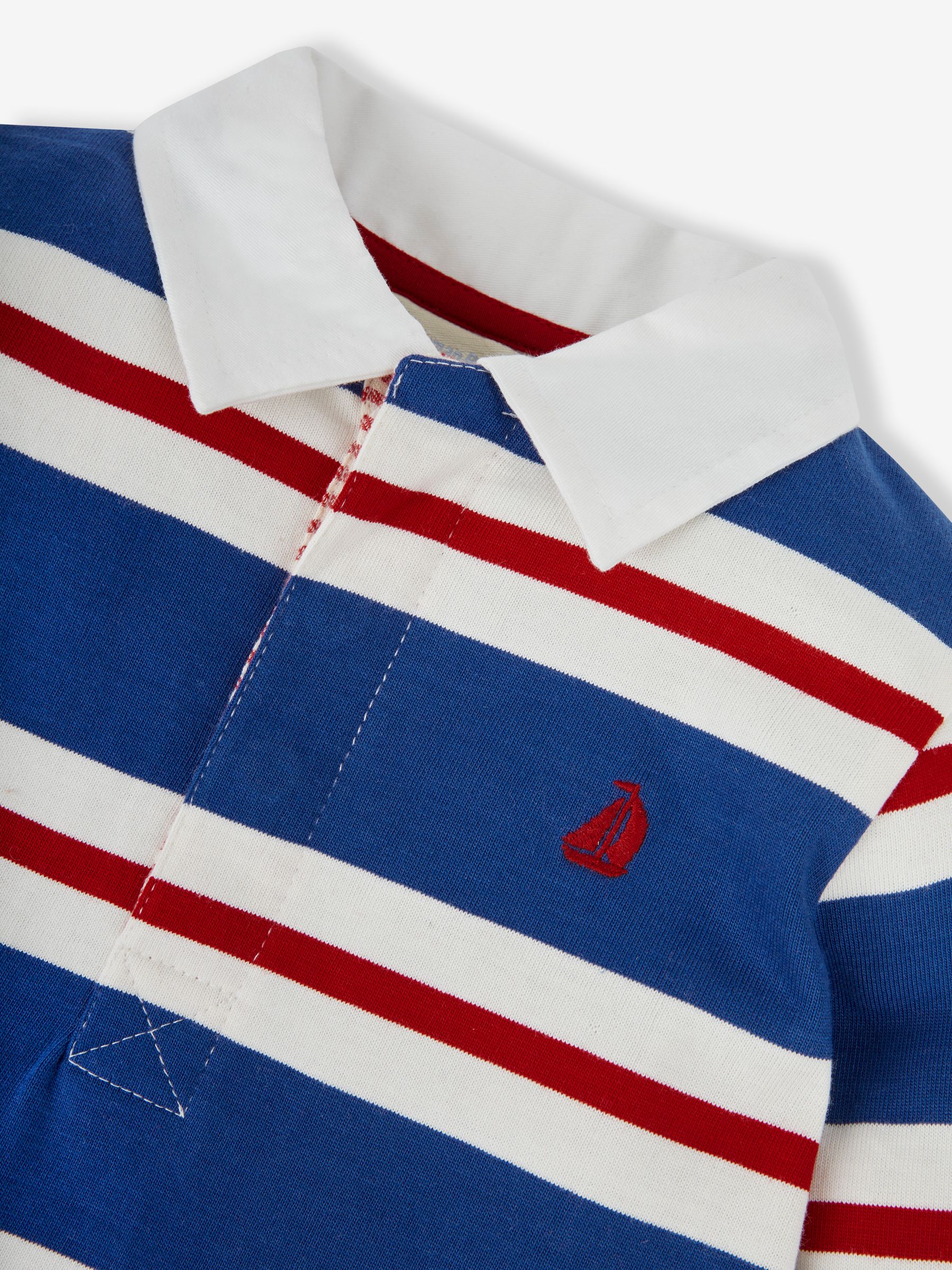Blue Stripe Rugby Top - Image 2 of 3
