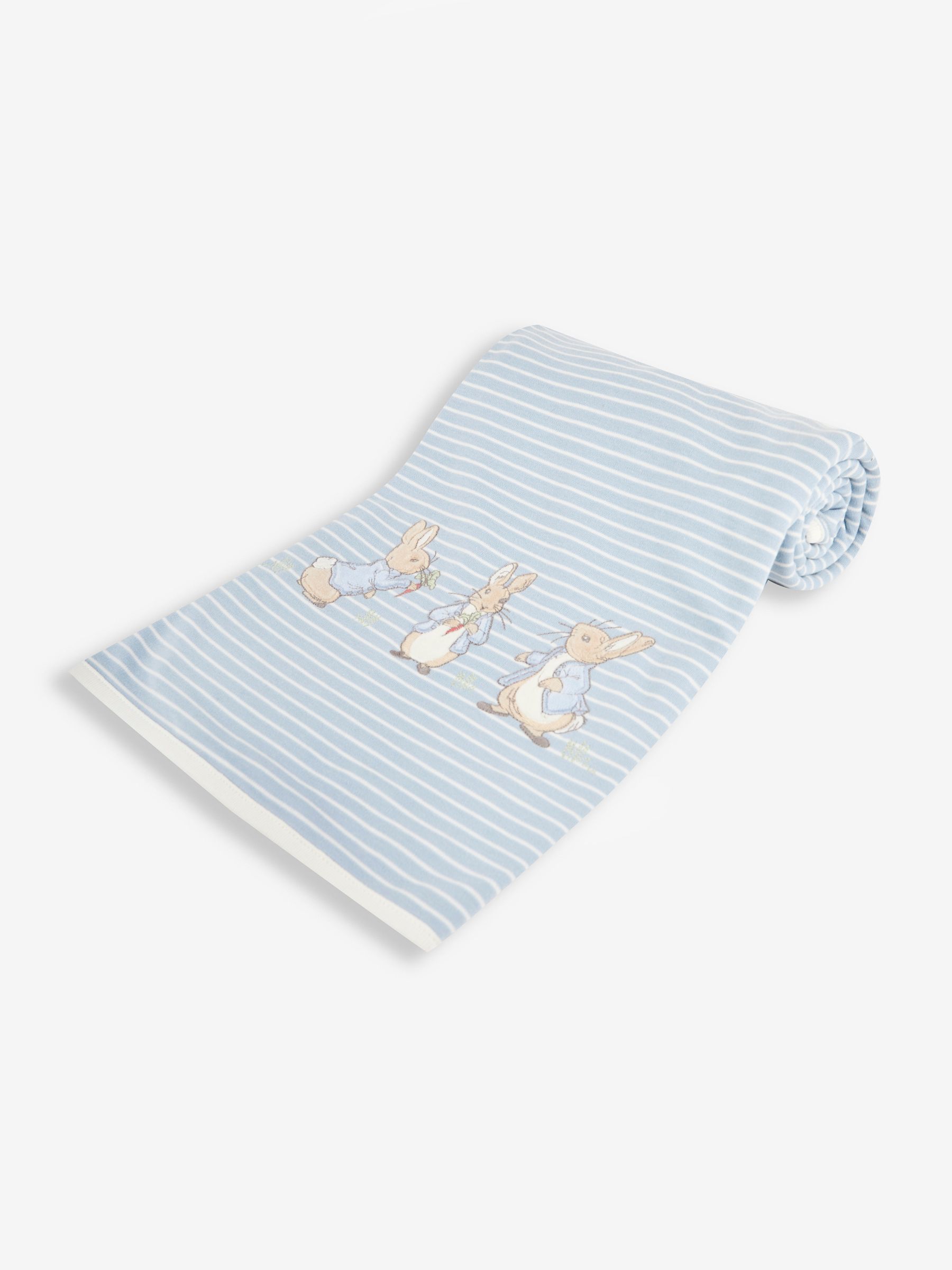 Peter Rabbit Print Reversible Jersey Shawl - Image 4 of 4