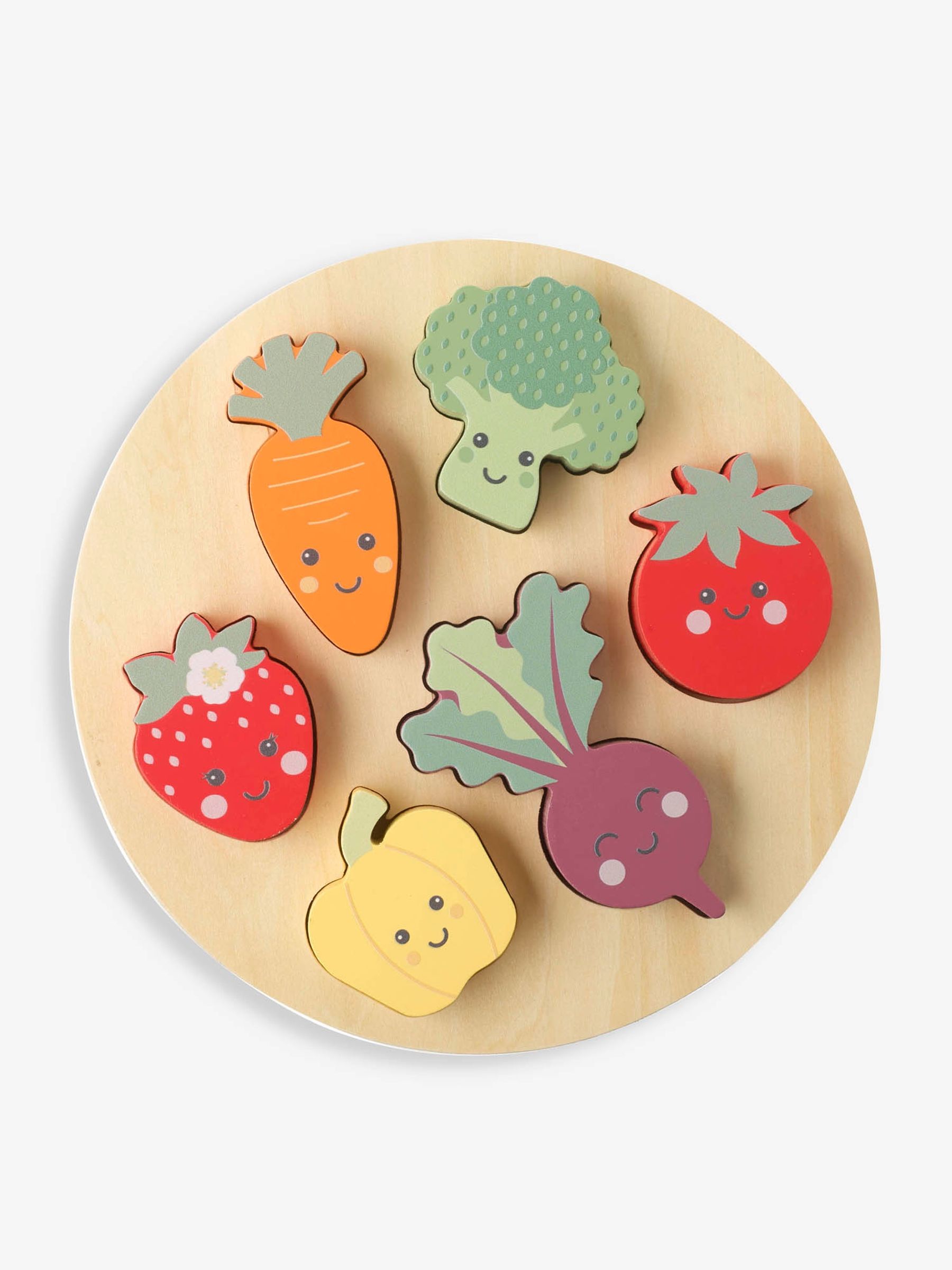 Orange Tree Toys Happy Veggies Puzzle - Image 2 of 7