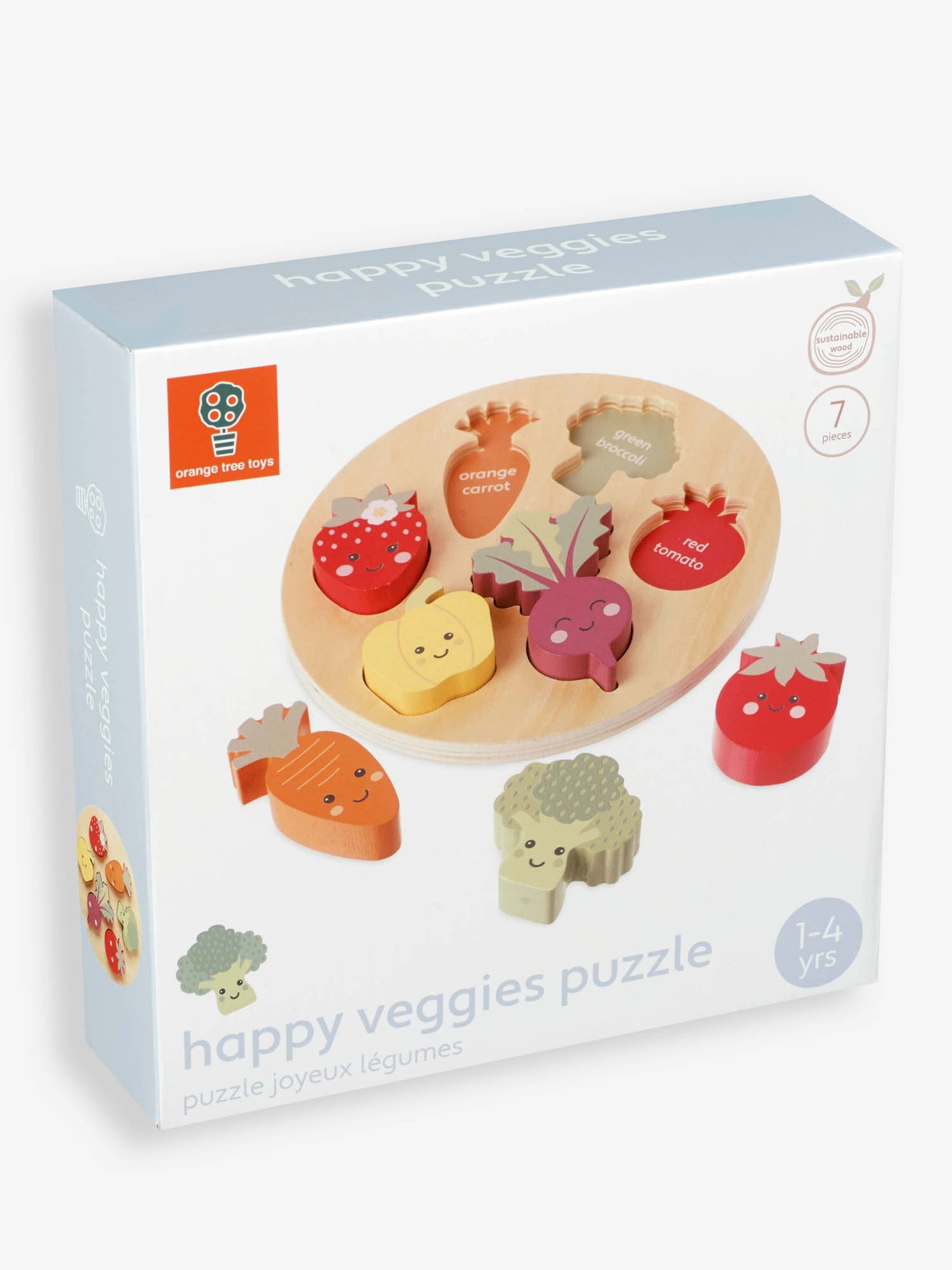 Orange Tree Toys Happy Veggies Puzzle - Image 5 of 7