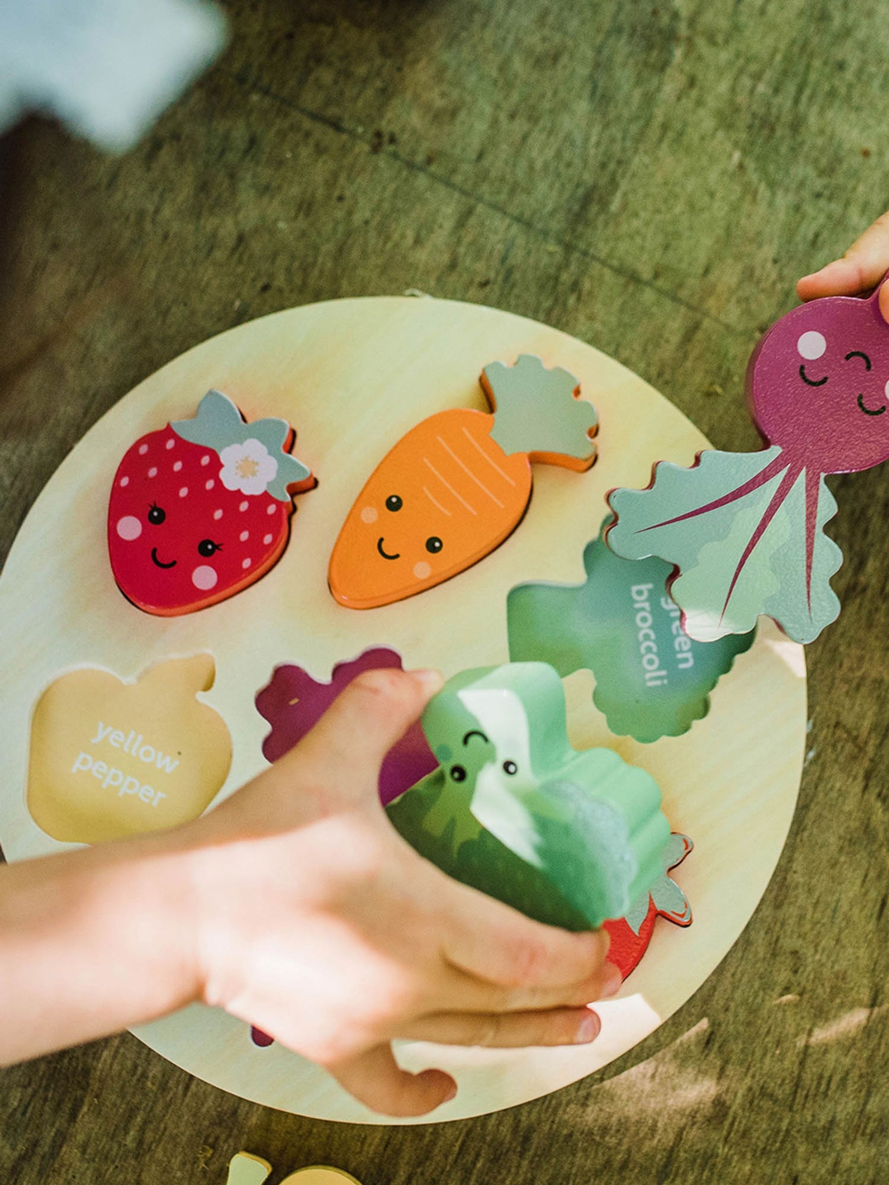 Orange Tree Toys Happy Veggies Puzzle - Image 6 of 7