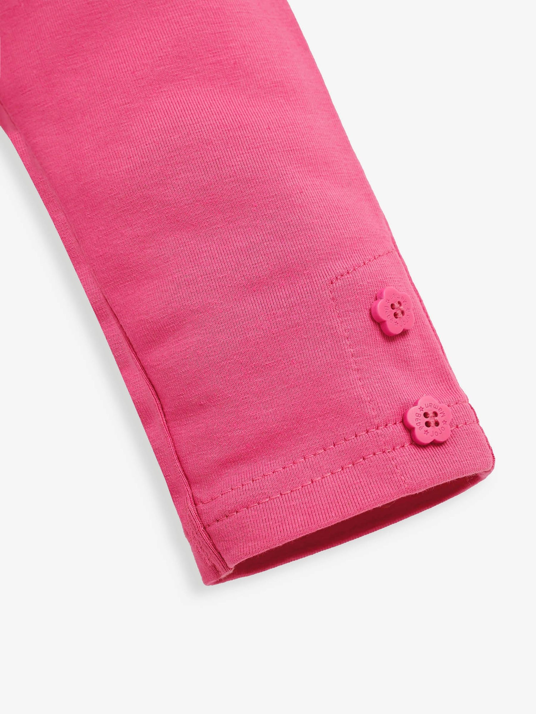 Pink 2-Pack Strawberry Ditsy Print & Fuchsia Leggings - Image 5 of 5