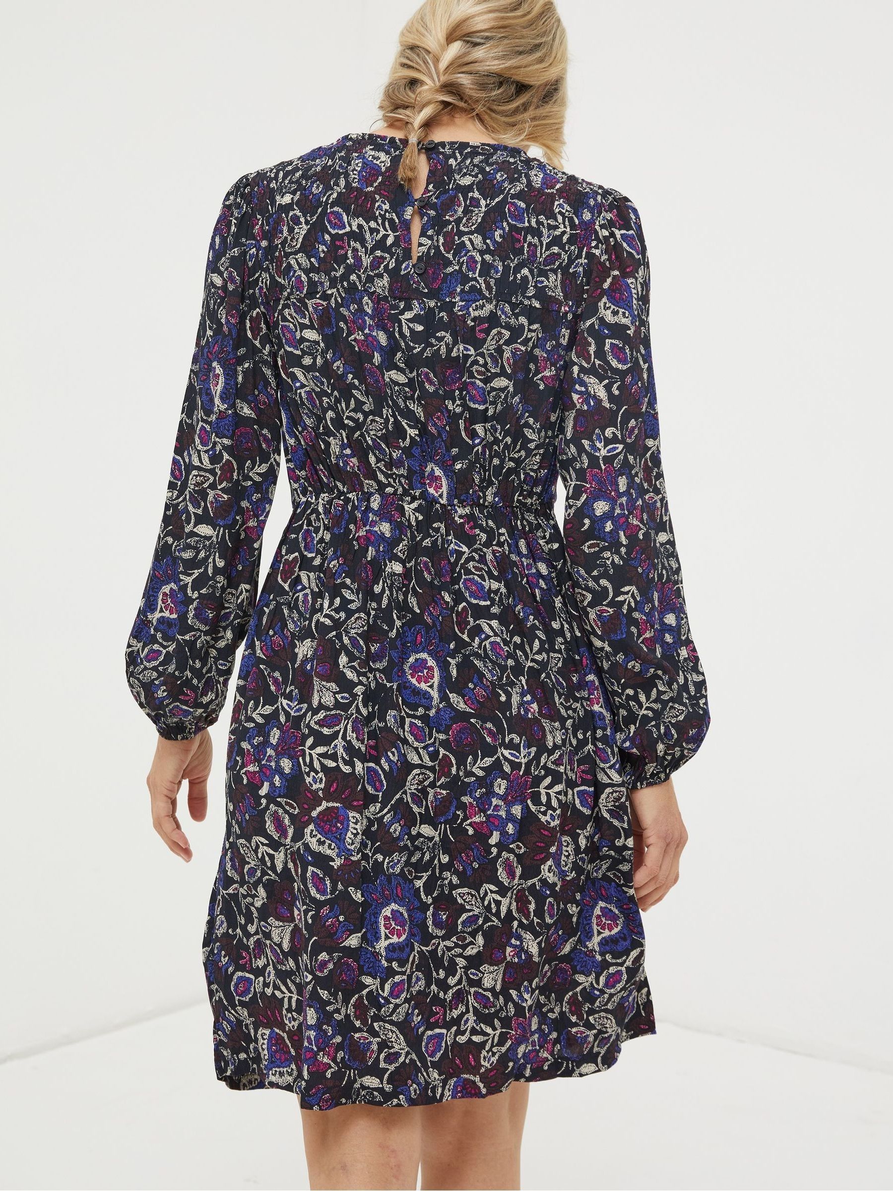 Black Annie Inspirit Floral Dress - Image 2 of 4