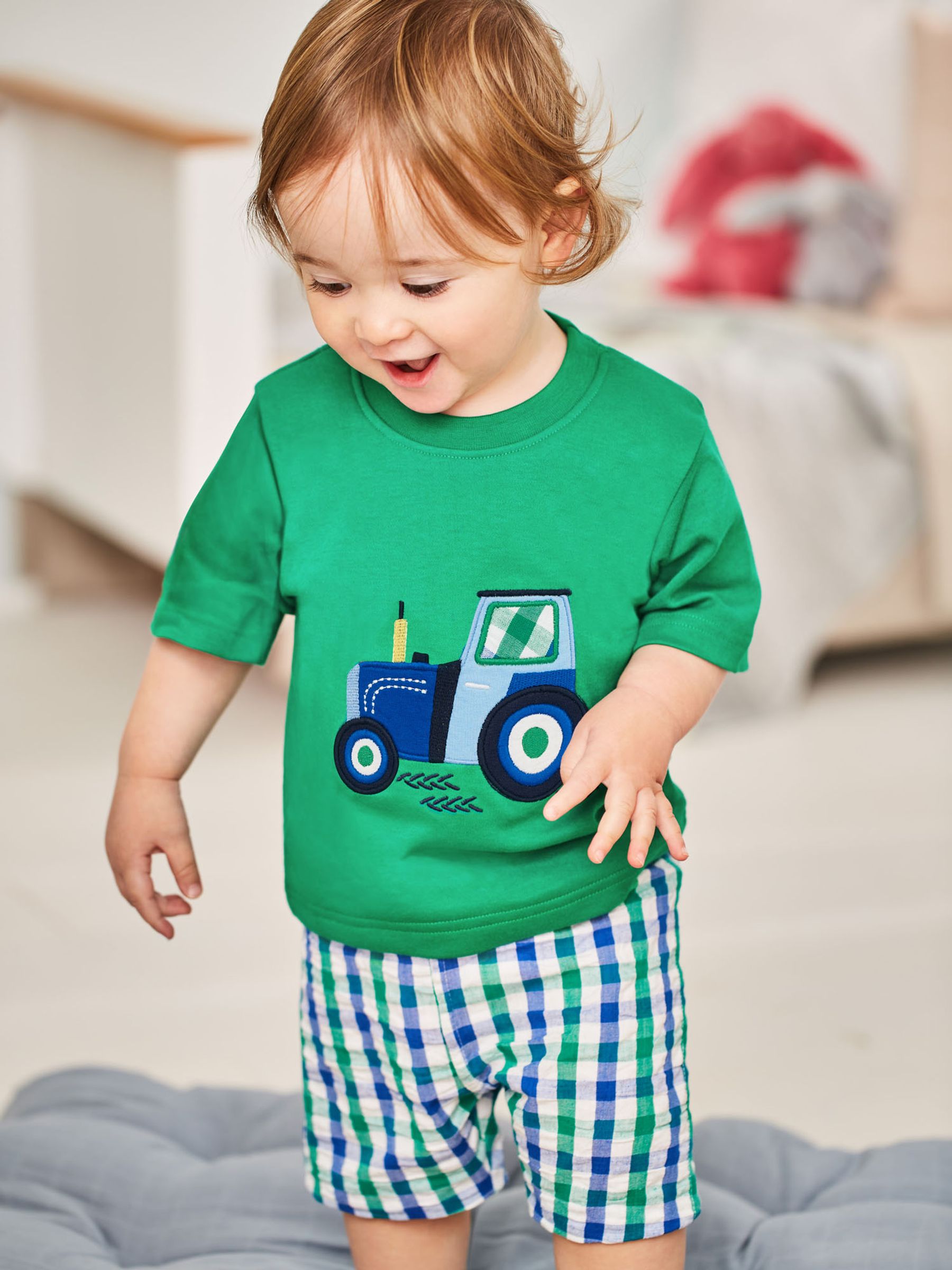 Green Kids' Green Tractor Mix & Match Pyjamas - Image 5 of 6