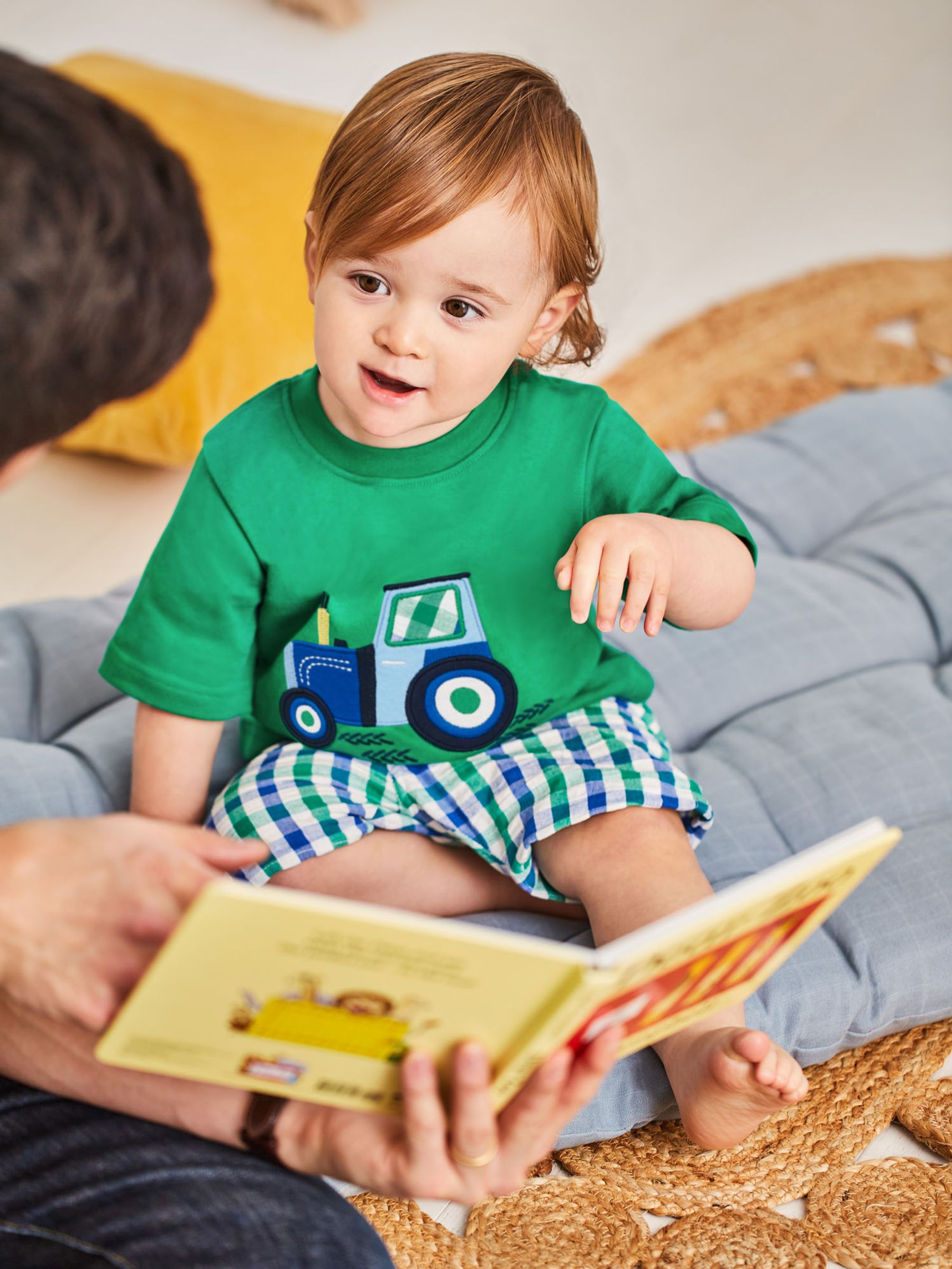 Green Kids' Green Tractor Mix & Match Pyjamas - Image 6 of 6