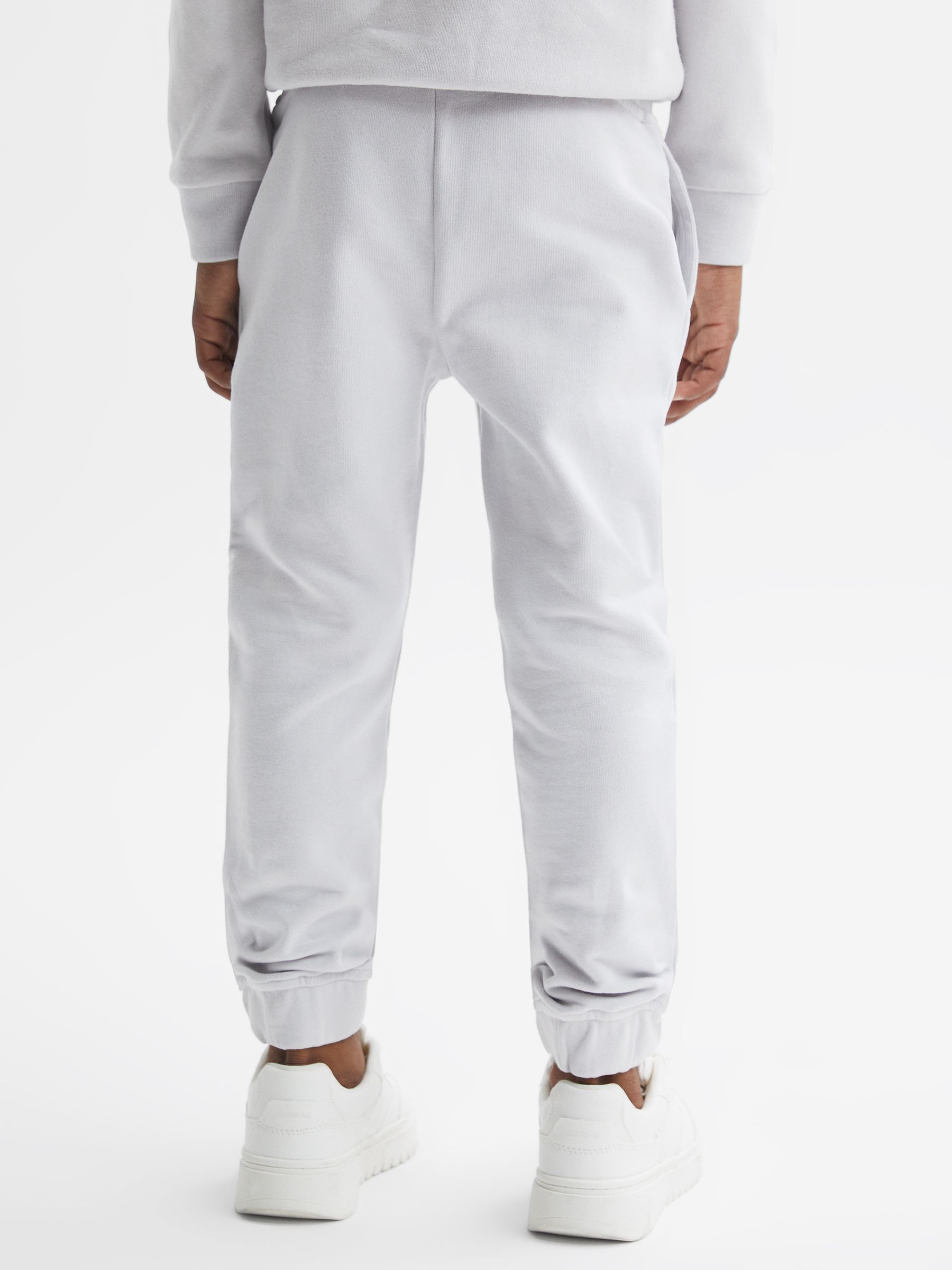 Junior Garment Dyed Logo Joggers in Ice Blue - Image 5 of 6