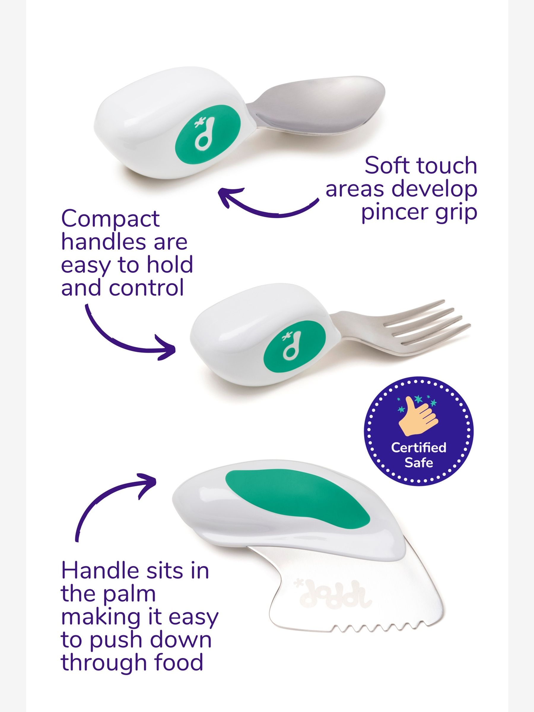 Doddl 3-Piece Cutlery Set - Image 2 of 12