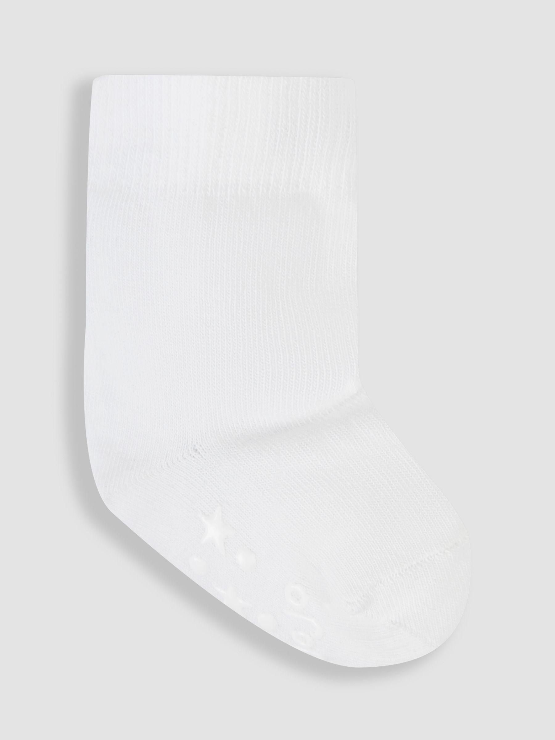 White 3-Pack Short Cotton Socks - Image 3 of 3