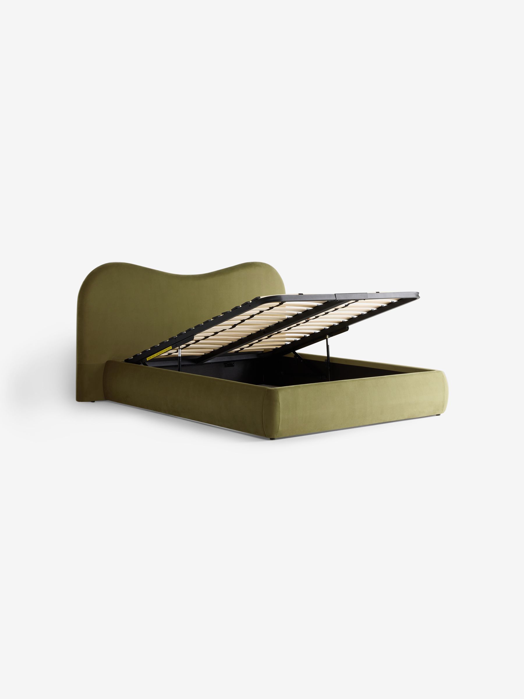Maya Ottoman Bed in Fern Green Velvet - Image 6 of 6 Maya Ottoman Bed in Fern Green Velvet - Image 6 of 6