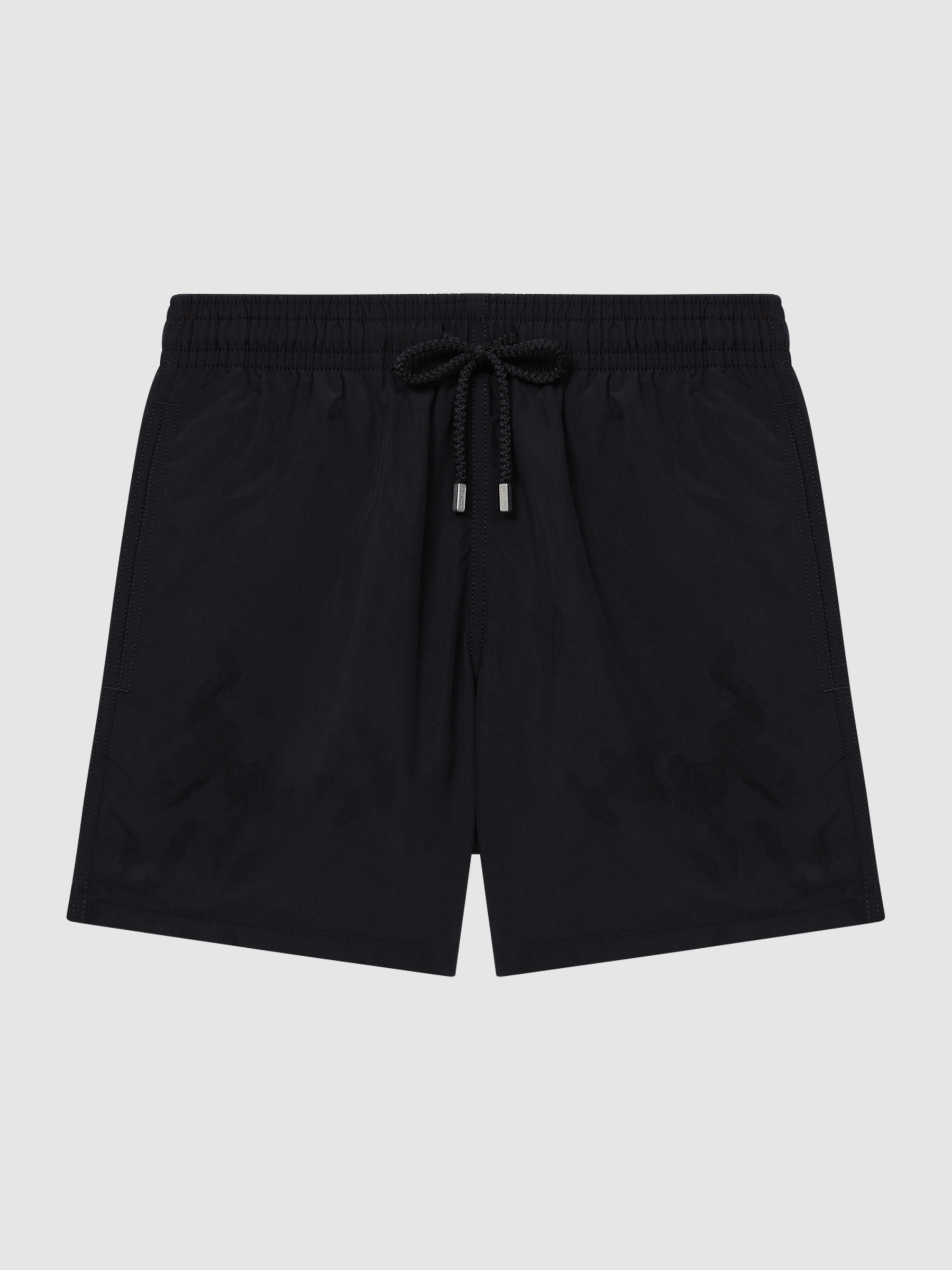 Vilebrequin Plain Swim Shorts in Black - Image 2 of 5