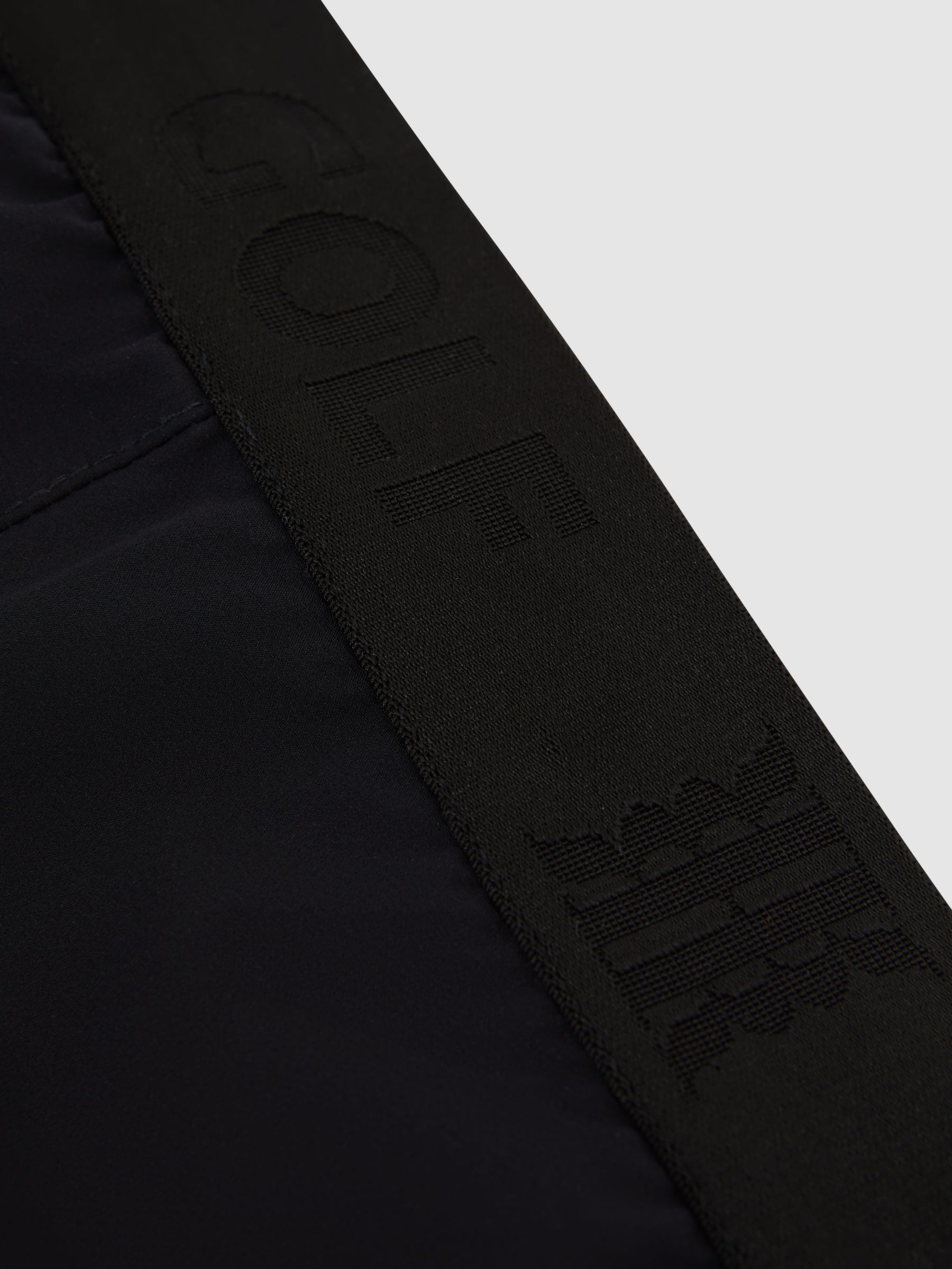 Elasticated Waistband Trousers in Navy - Image 7 of 7