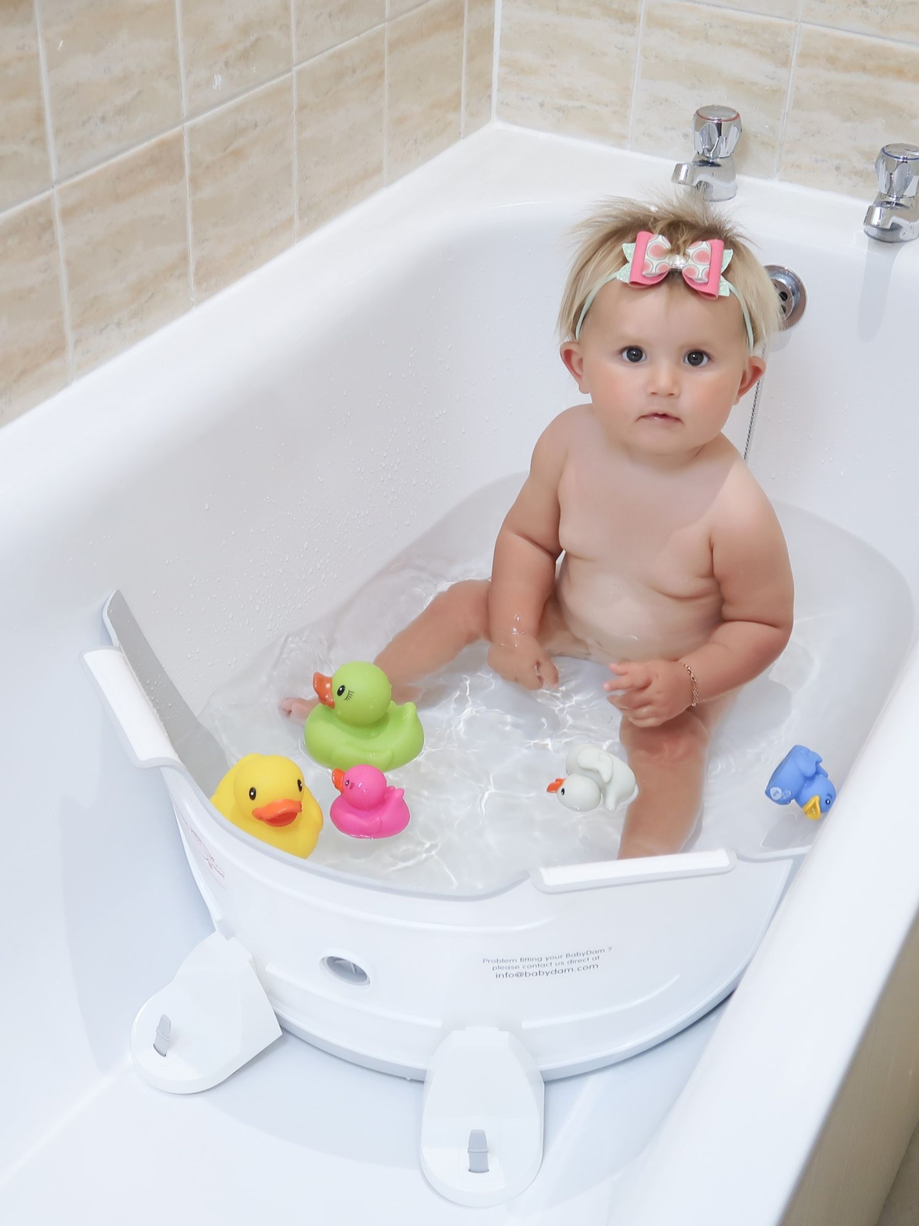 BabyDam Bathwater Barrier - Image 9 of 10