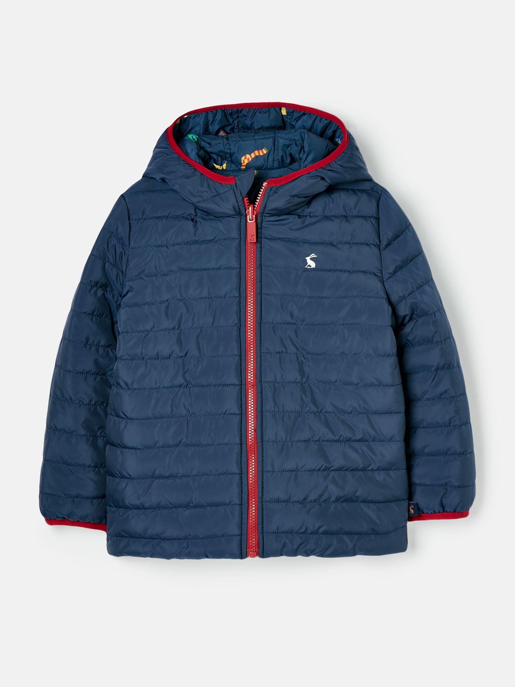 Harry Potter™ Icons Navy Blue Showerproof Reversible Coat - Image 5 of 7