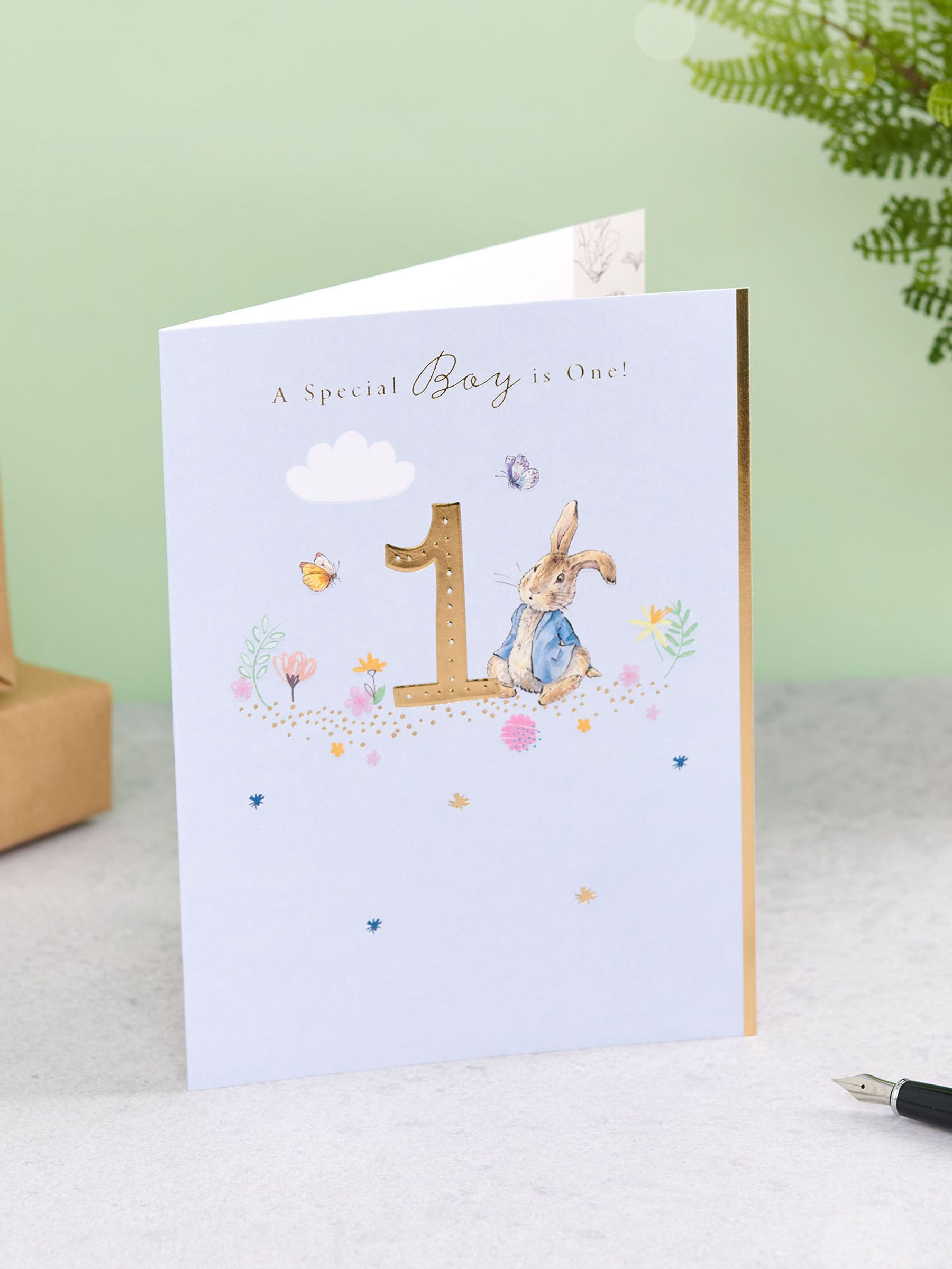 Peter Rabbit 1st Birthday Card - Image 5 of 5