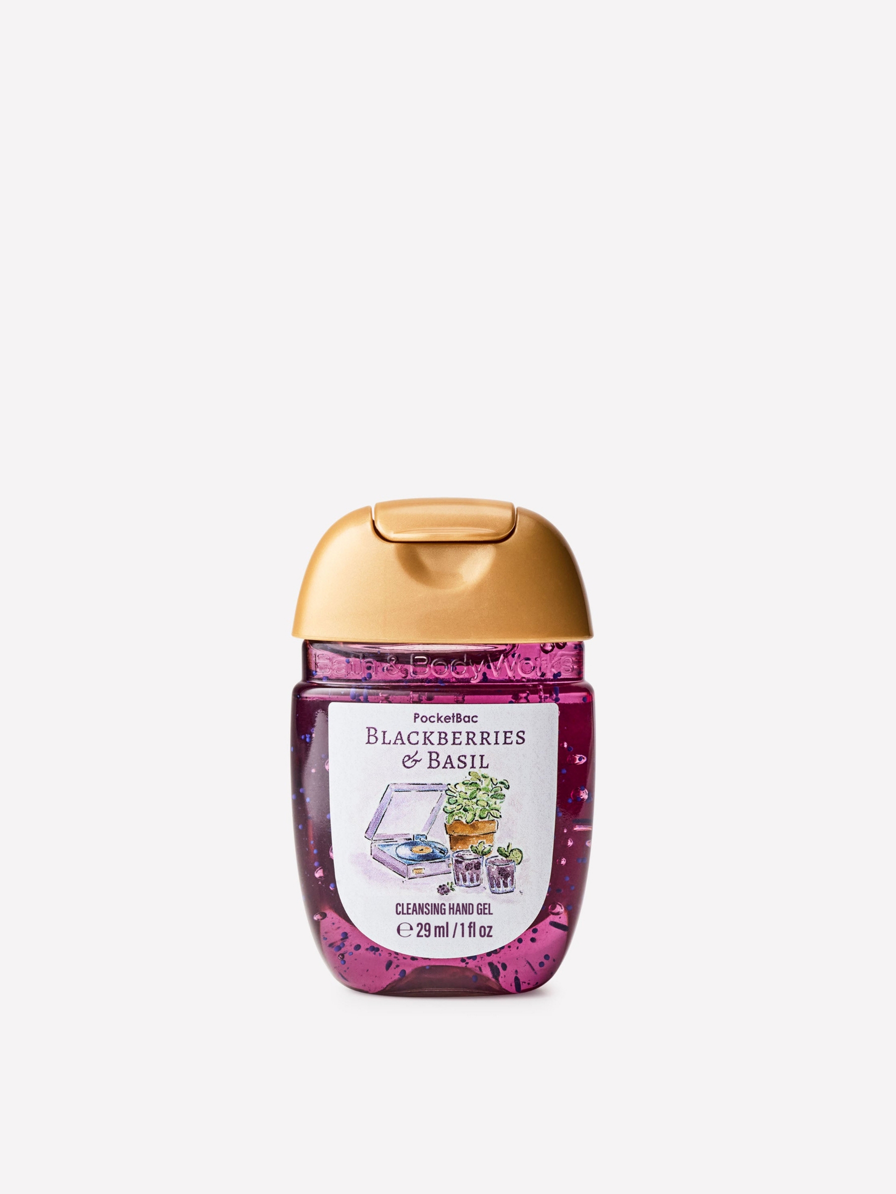 Blackberries & Basil PocketBac Cleansing Hand Gel 29ml - Image 1 of 2