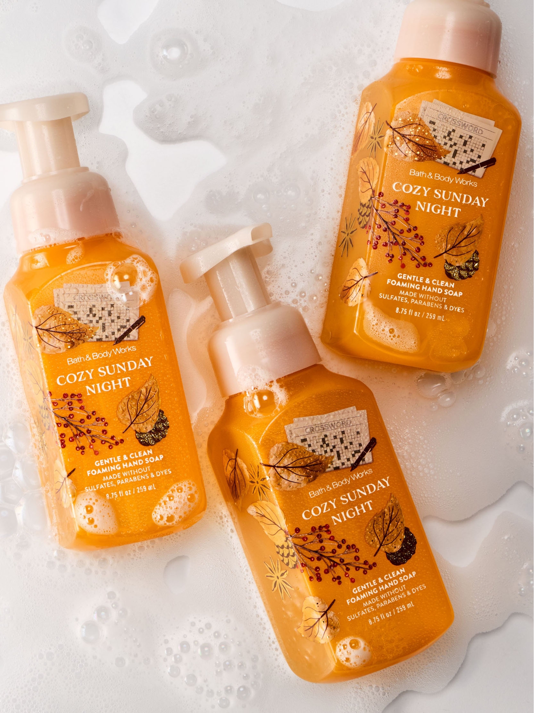 Cozy Sunday Night Gentle & Clean Foaming Hand Soap 259ml - Image 4 of 5